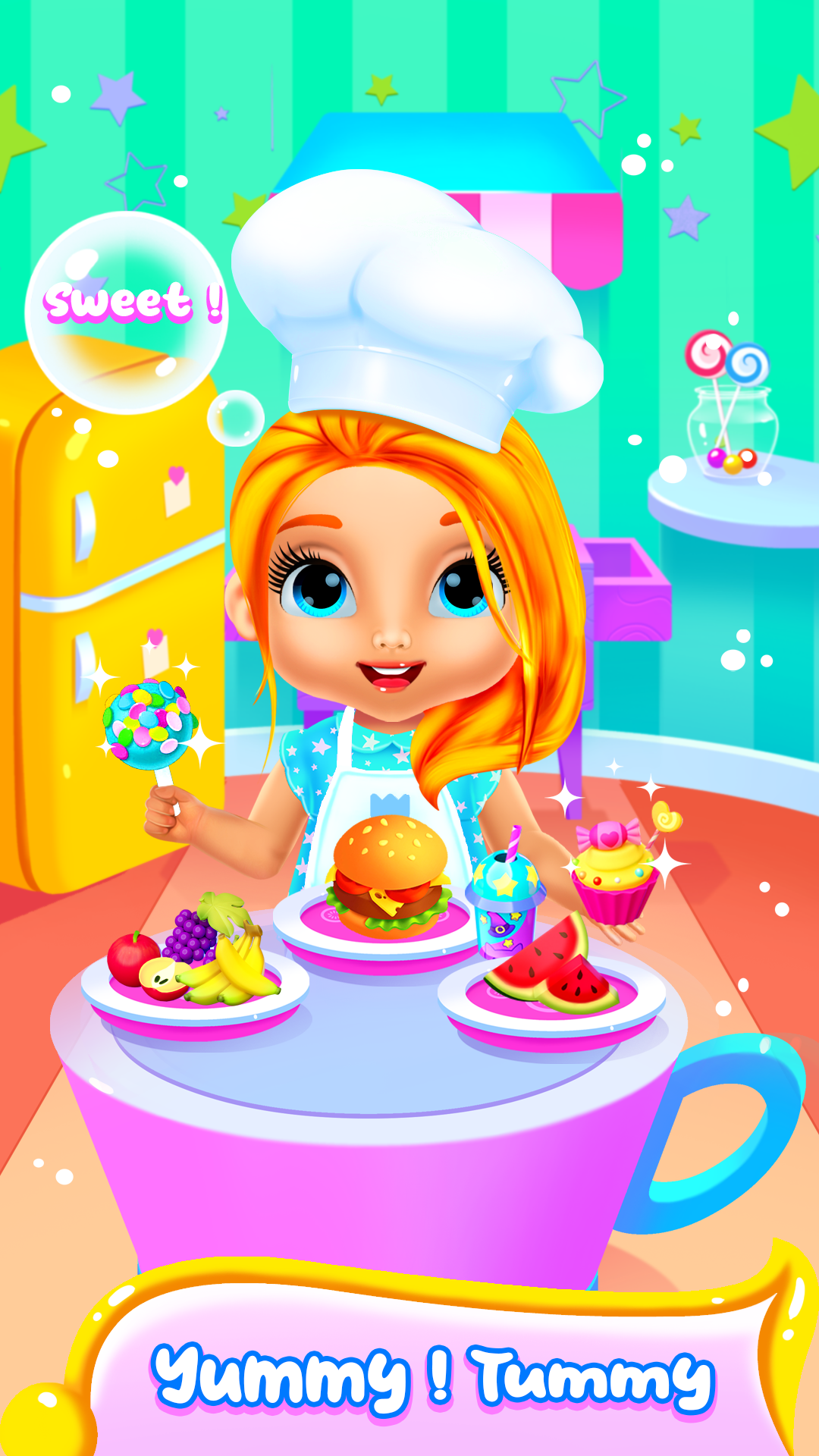 اسکرین شات 3 برنامه Girl and Kitty - Magic Castle