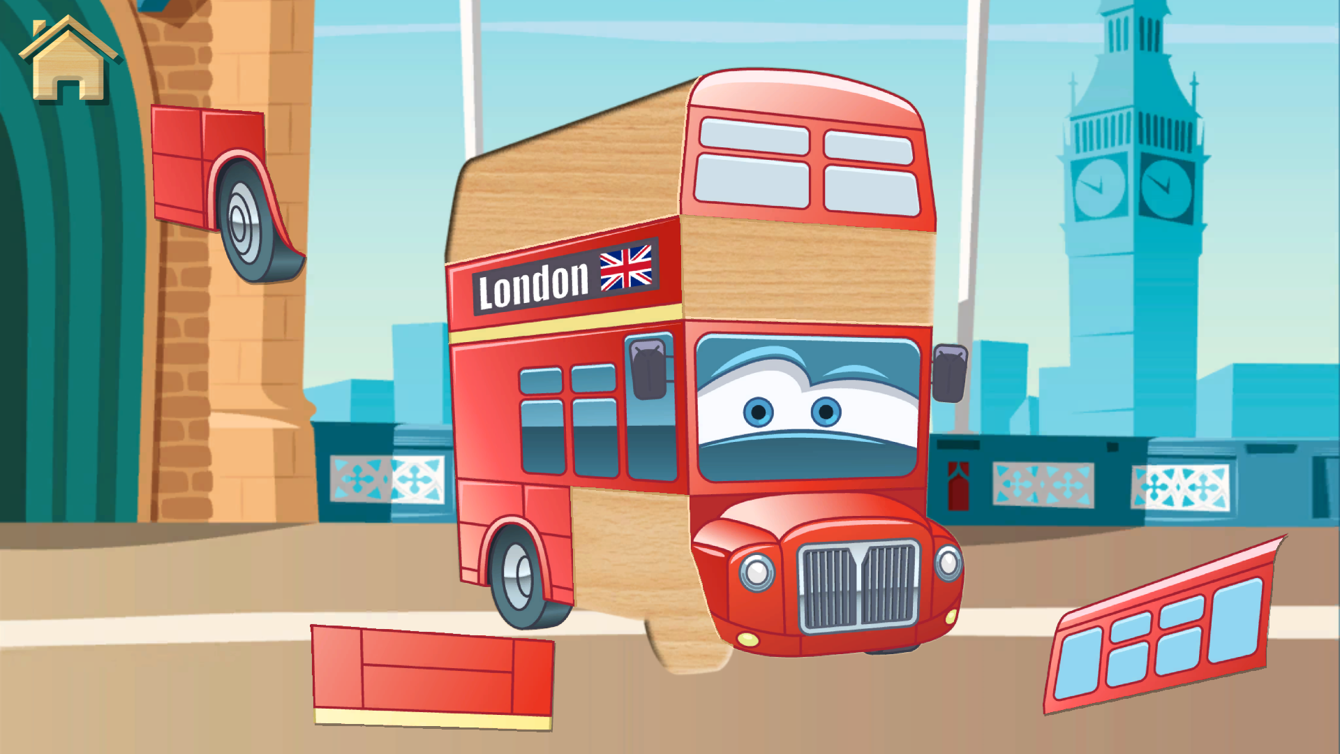 اسکرین شات 3 بازی Car Puzzles for Toddlers