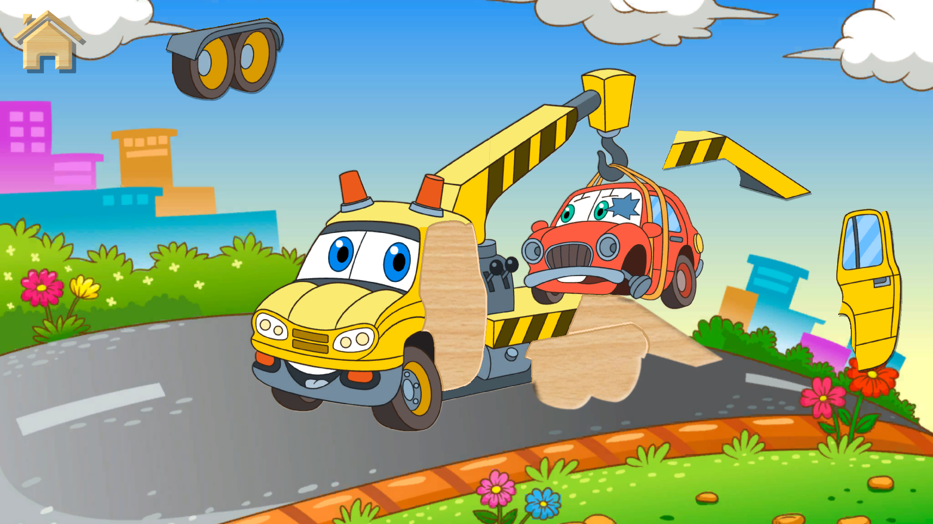 اسکرین شات 6 بازی Car Puzzles for Toddlers