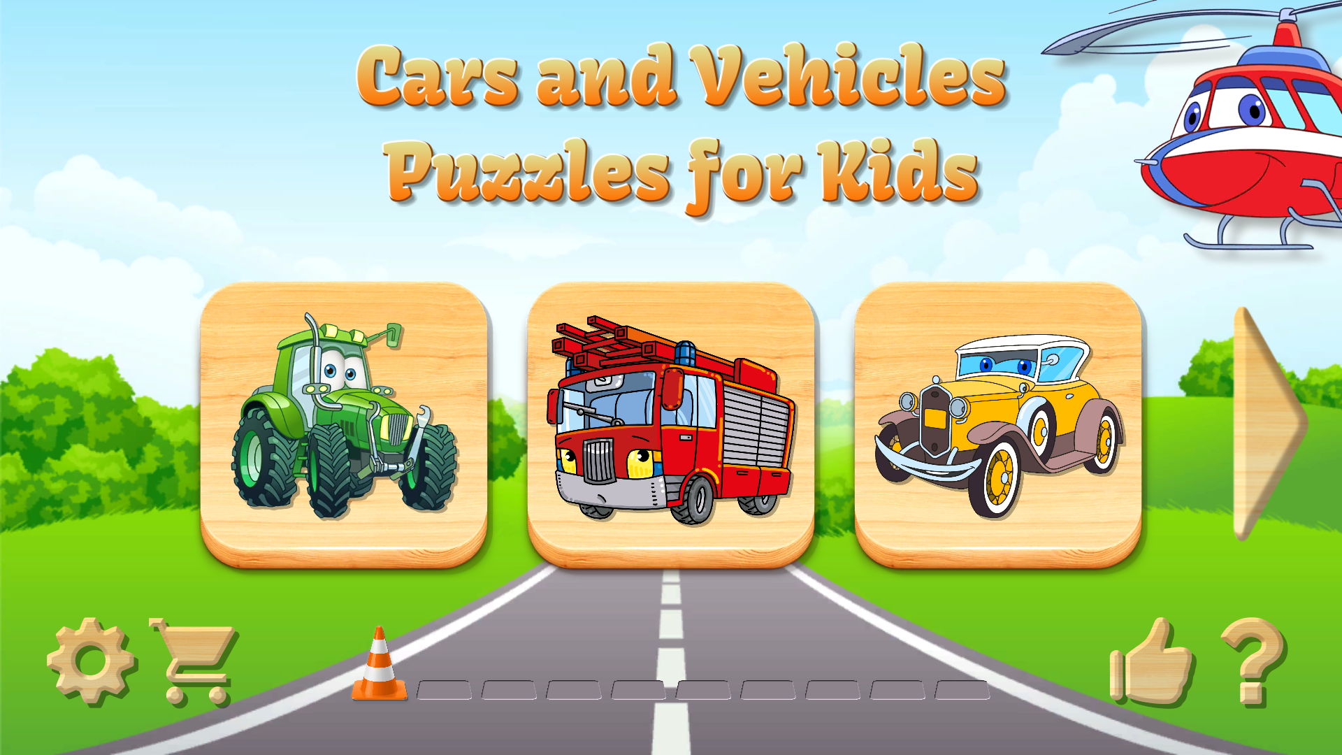 اسکرین شات 7 بازی Car Puzzles for Toddlers
