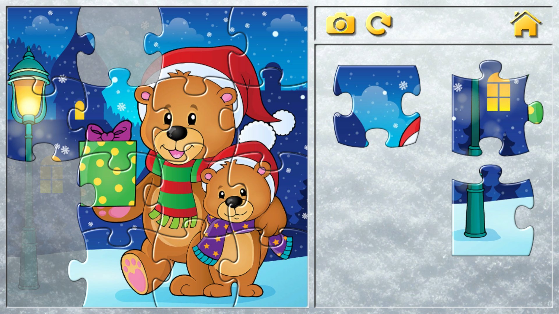 اسکرین شات 4 بازی Christmas Puzzles for Kids