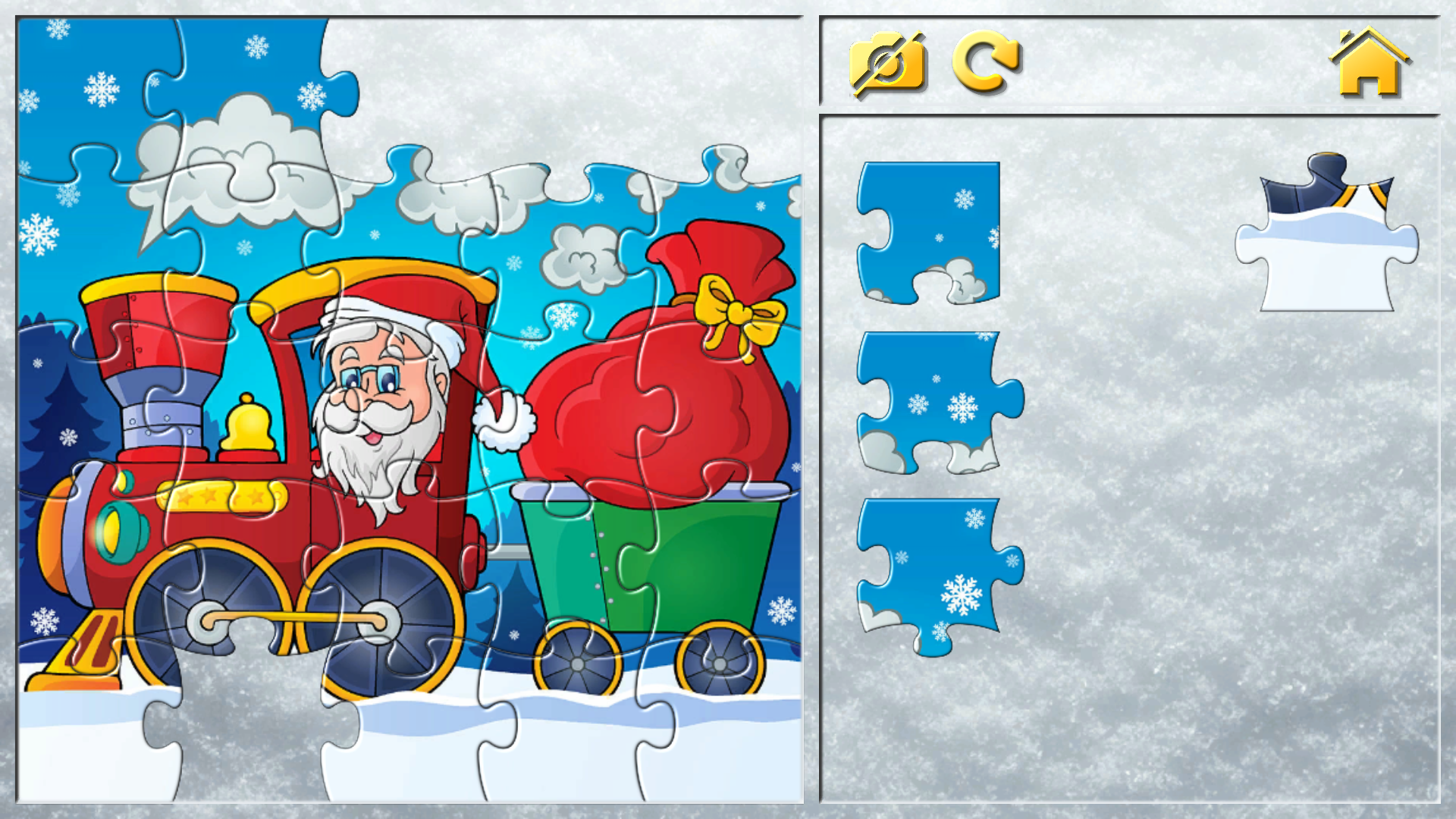اسکرین شات 5 بازی Christmas Puzzles for Kids
