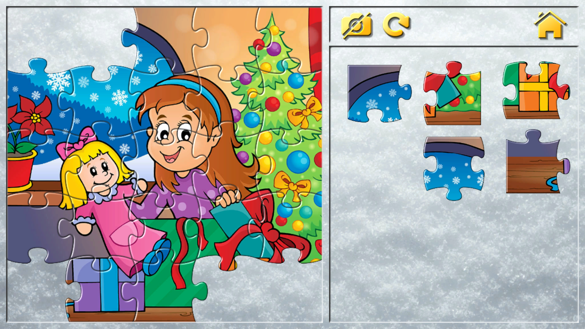 اسکرین شات 6 بازی Christmas Puzzles for Kids