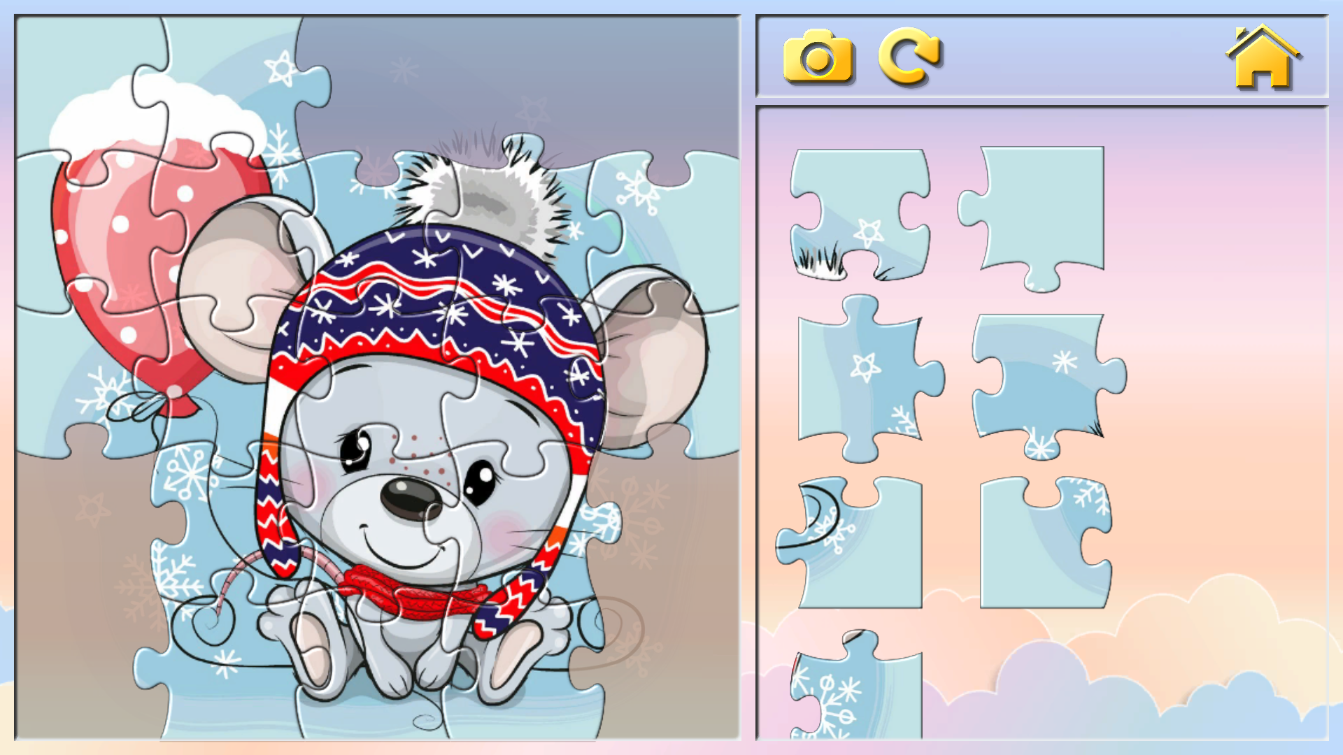 اسکرین شات 8 بازی Toddler Puzzles for Girls