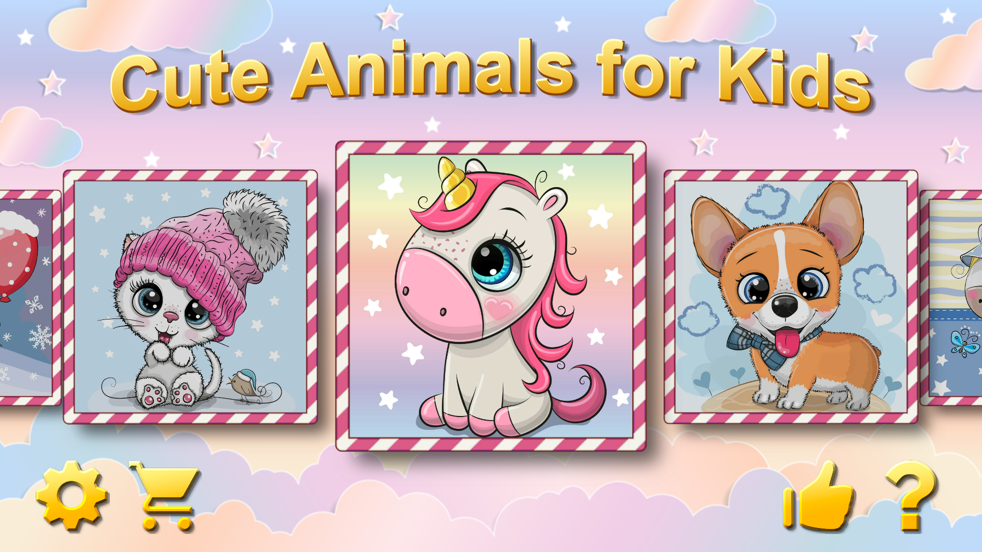 اسکرین شات 1 بازی Toddler Puzzles for Girls