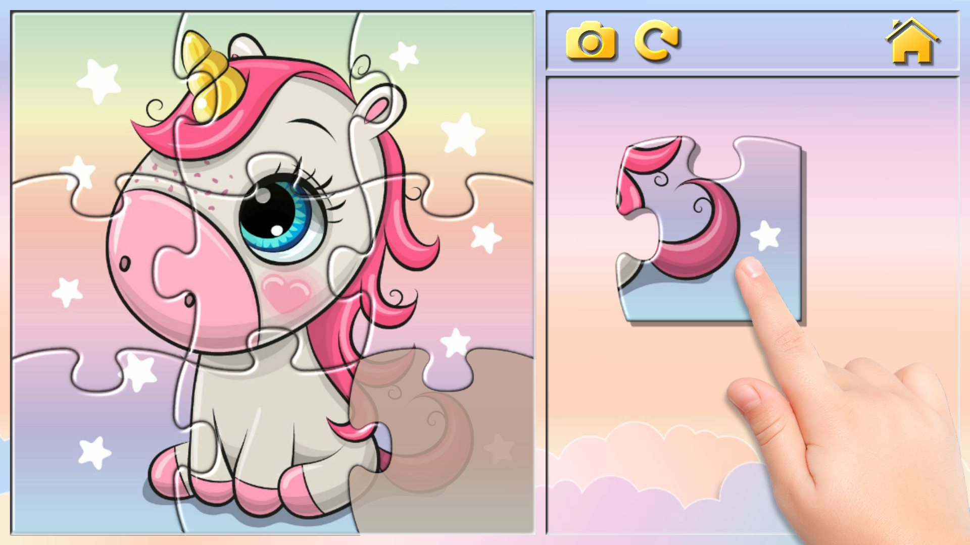 اسکرین شات 3 بازی Toddler Puzzles for Girls