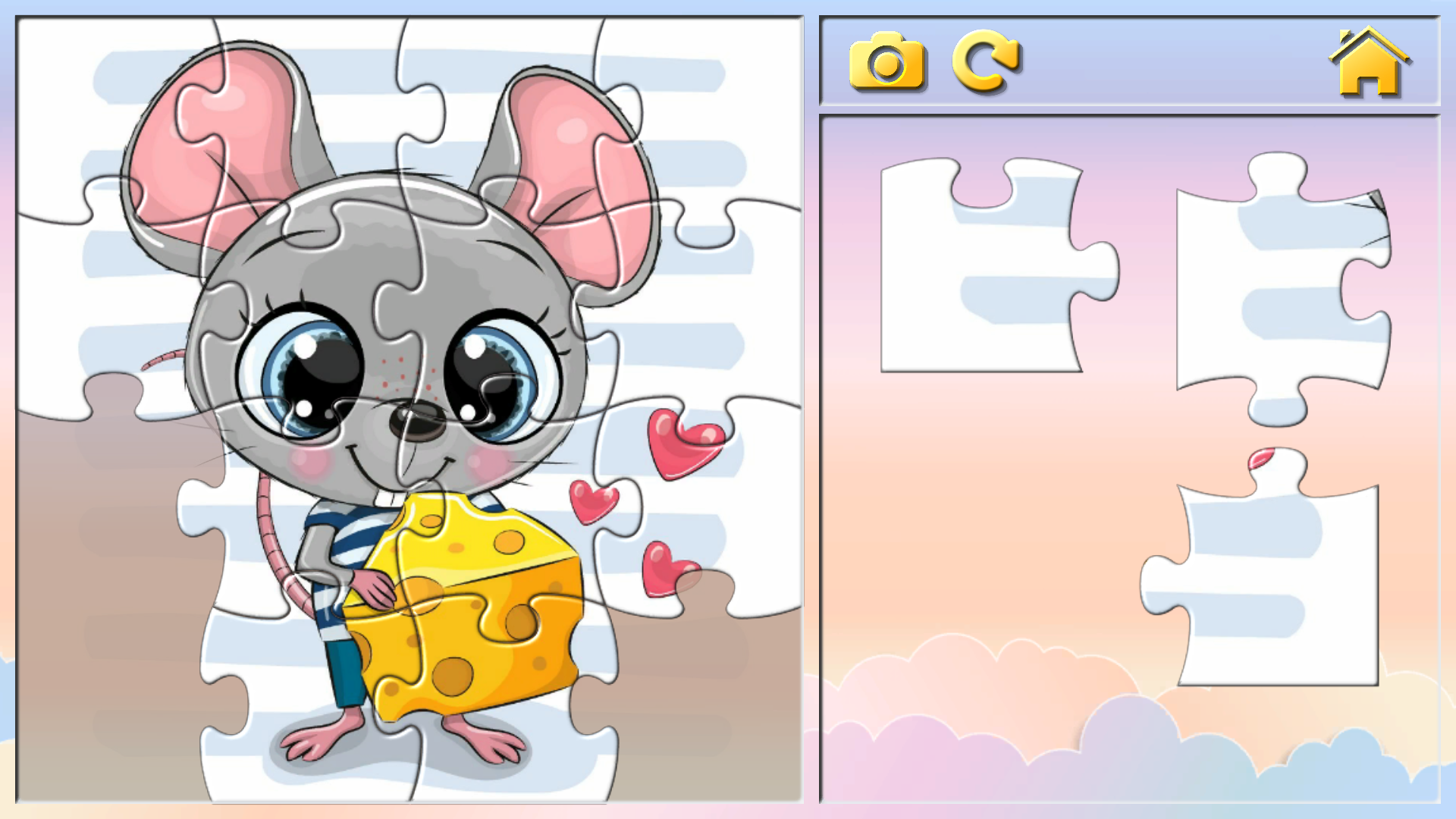 اسکرین شات 4 بازی Toddler Puzzles for Girls