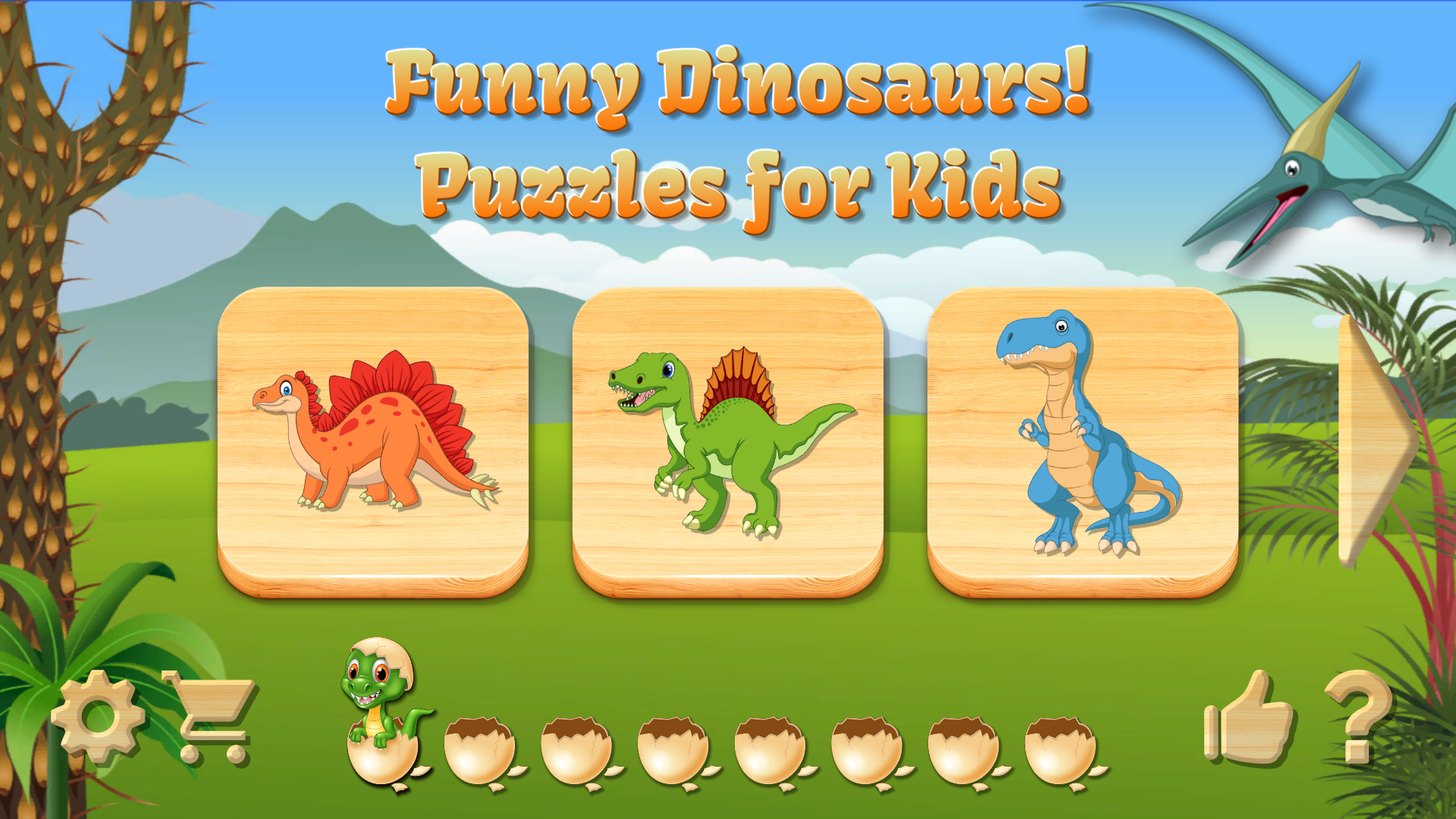 اسکرین شات 1 بازی Dino Puzzle