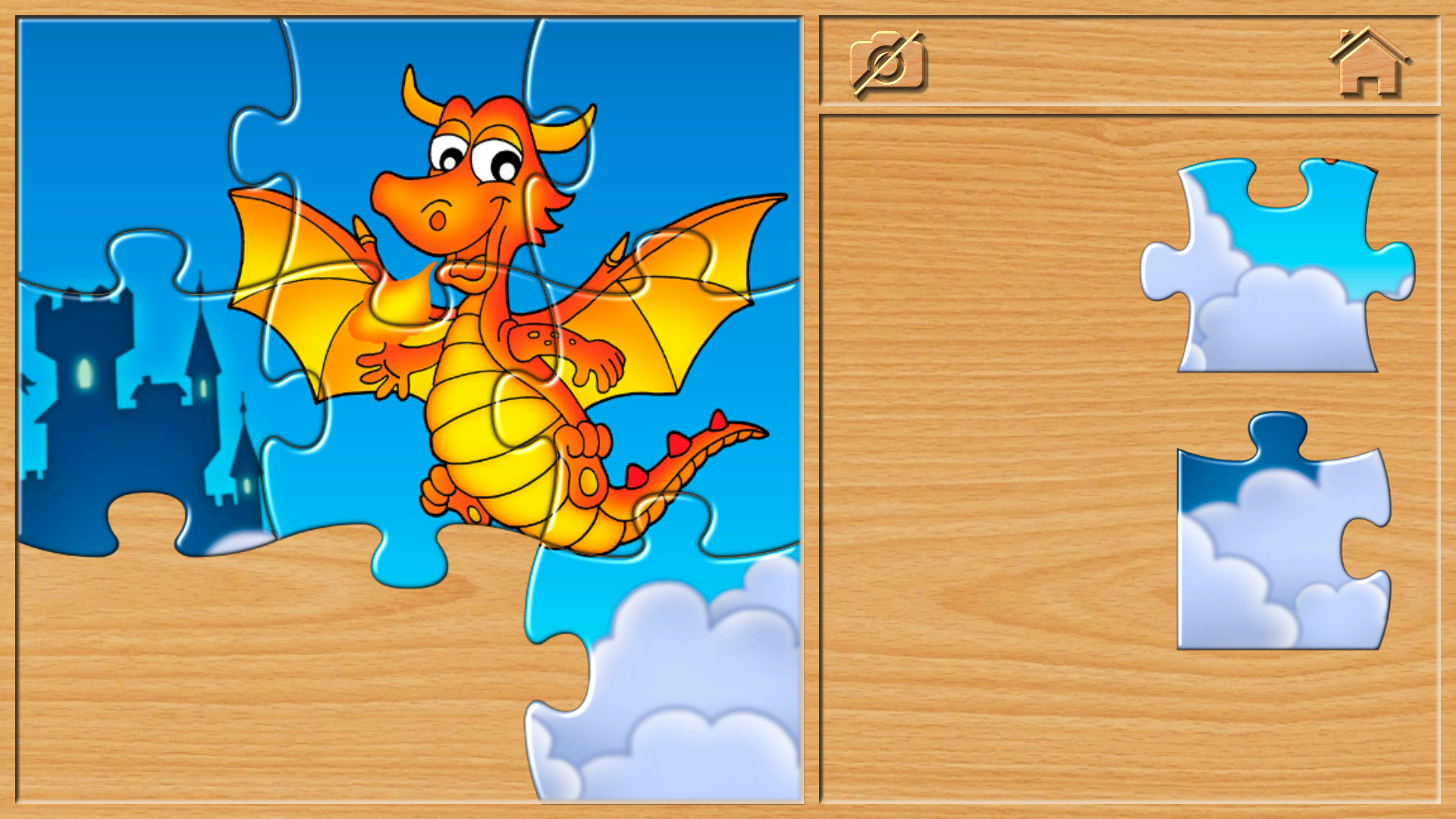 اسکرین شات 1 بازی Jigsaw Puzzles for Kids