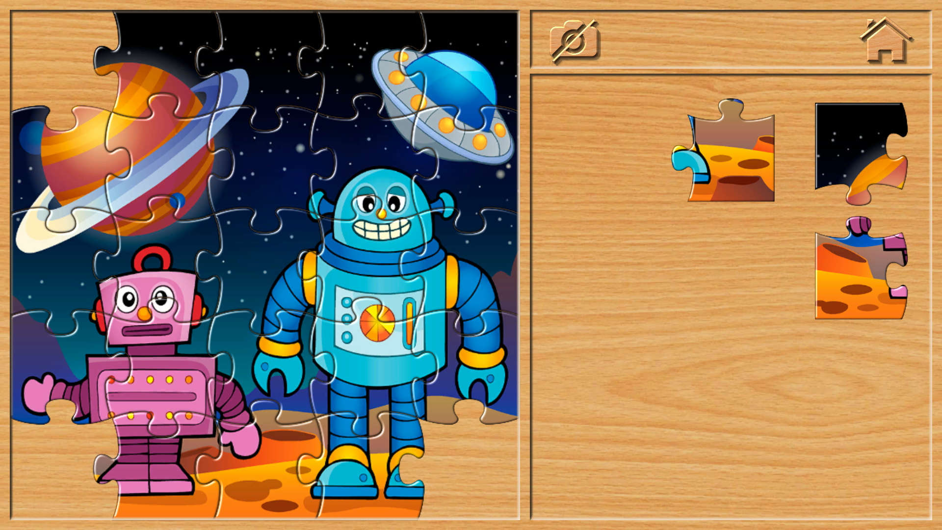 اسکرین شات 6 بازی Jigsaw Puzzles for Kids