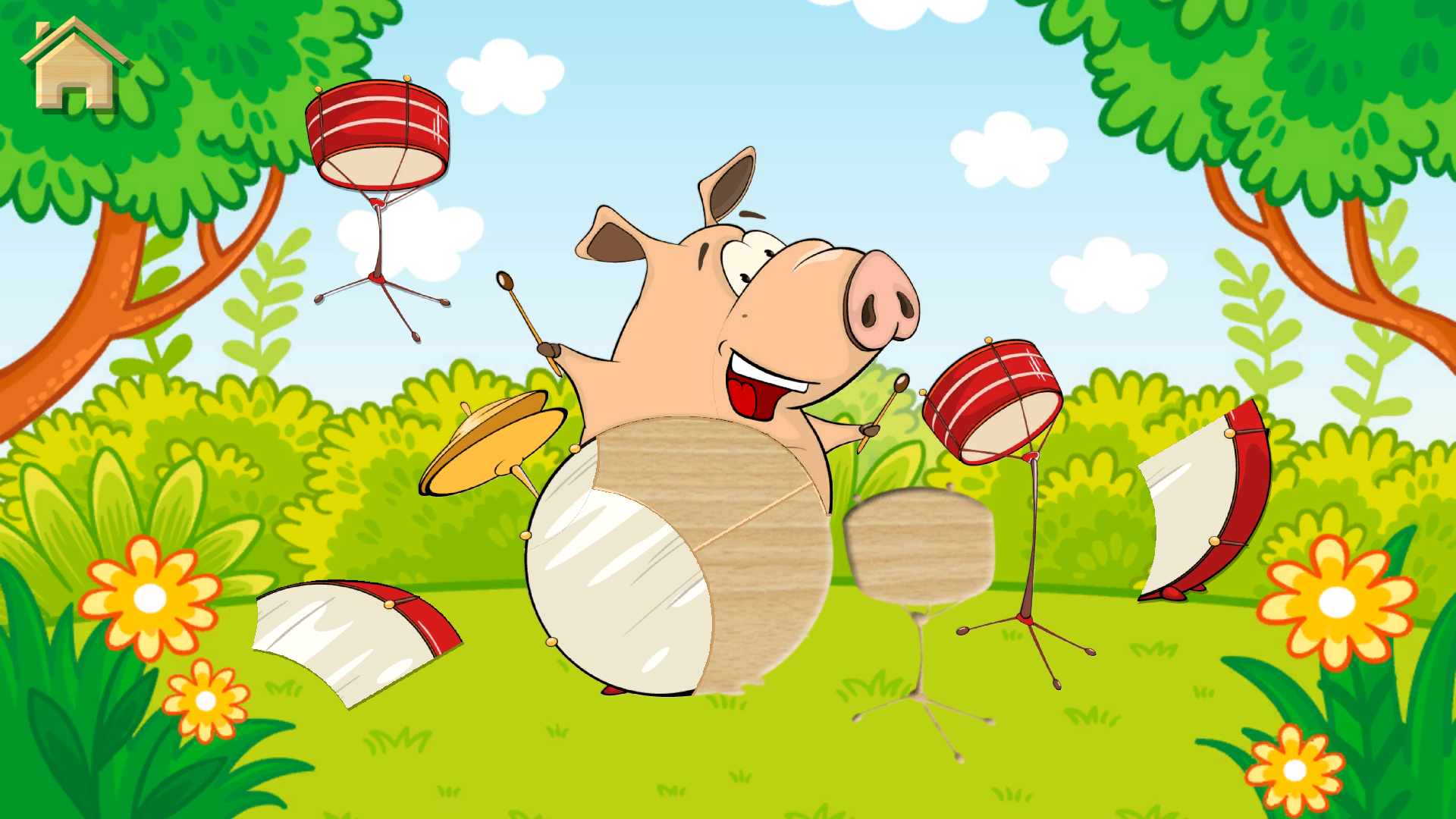 اسکرین شات 2 بازی Music Safari for Kids
