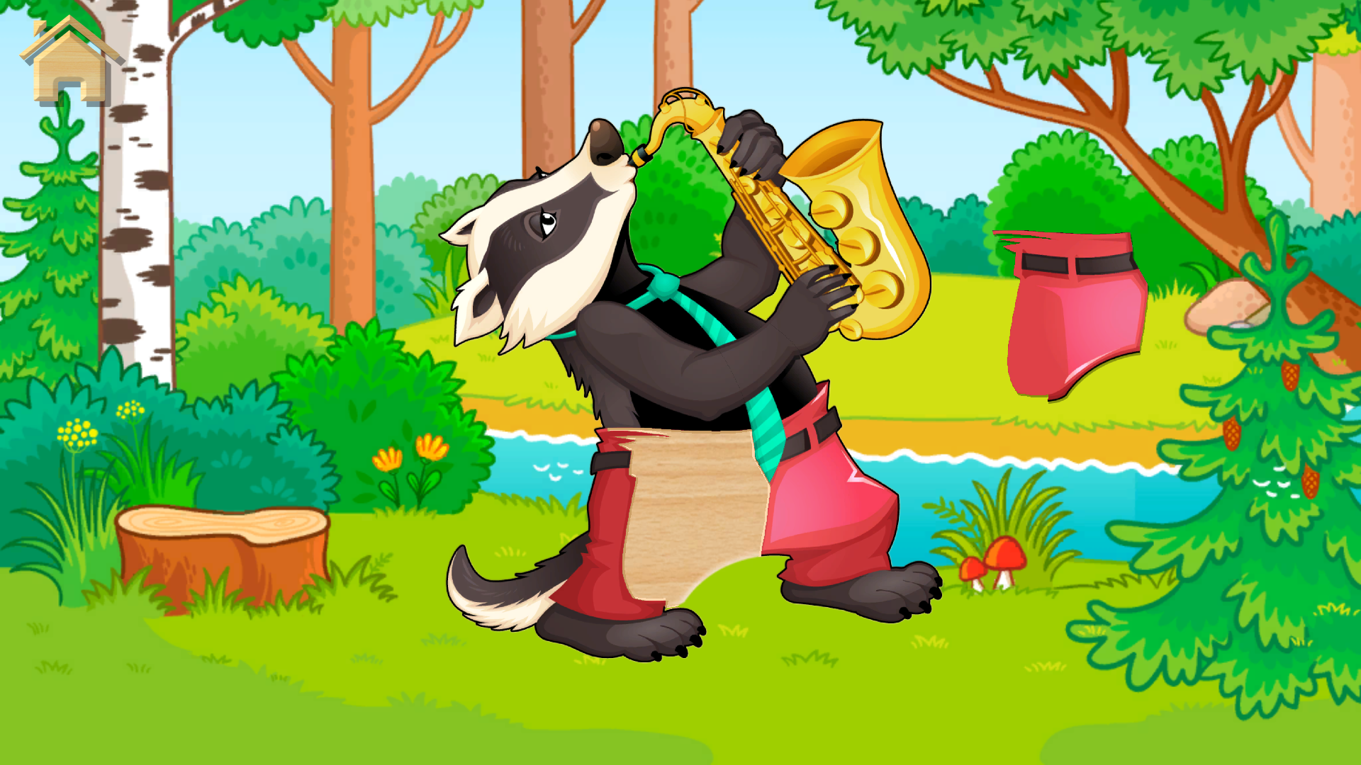 اسکرین شات 3 بازی Music Safari for Kids