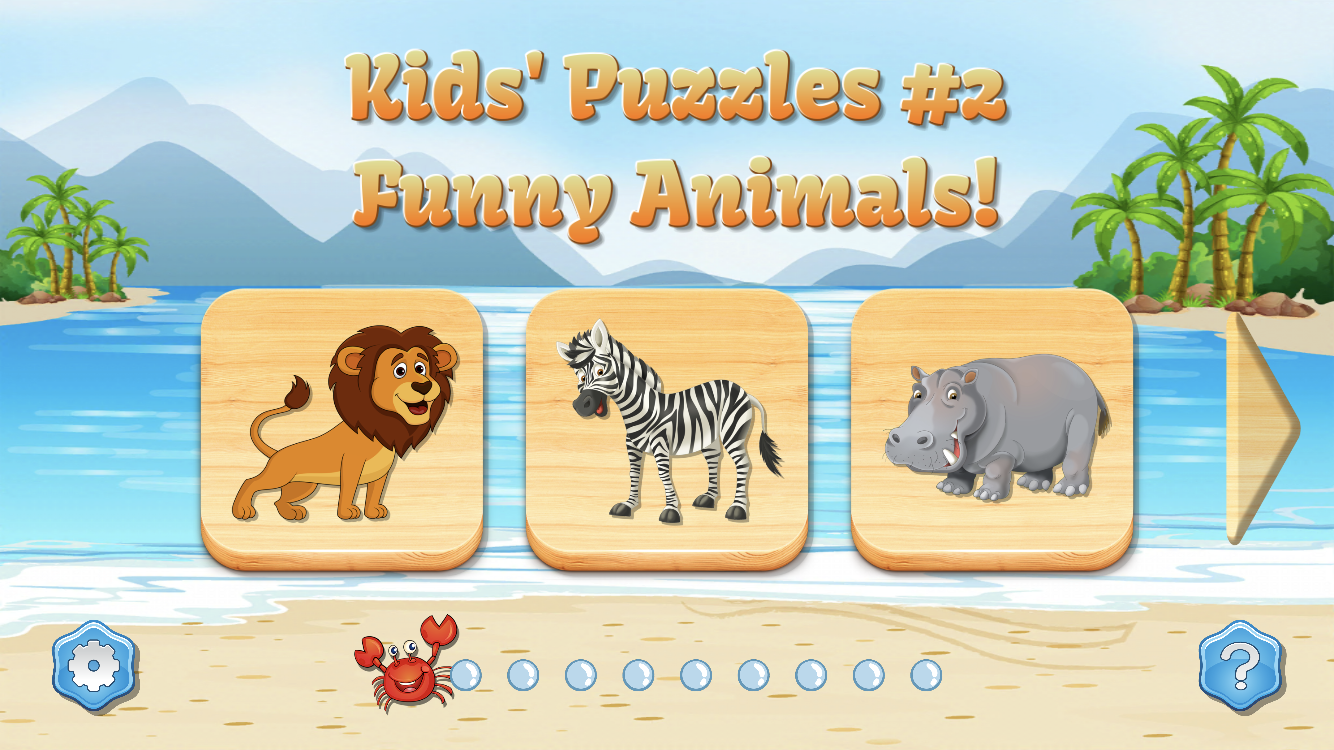 اسکرین شات 1 بازی Kids Puzzles