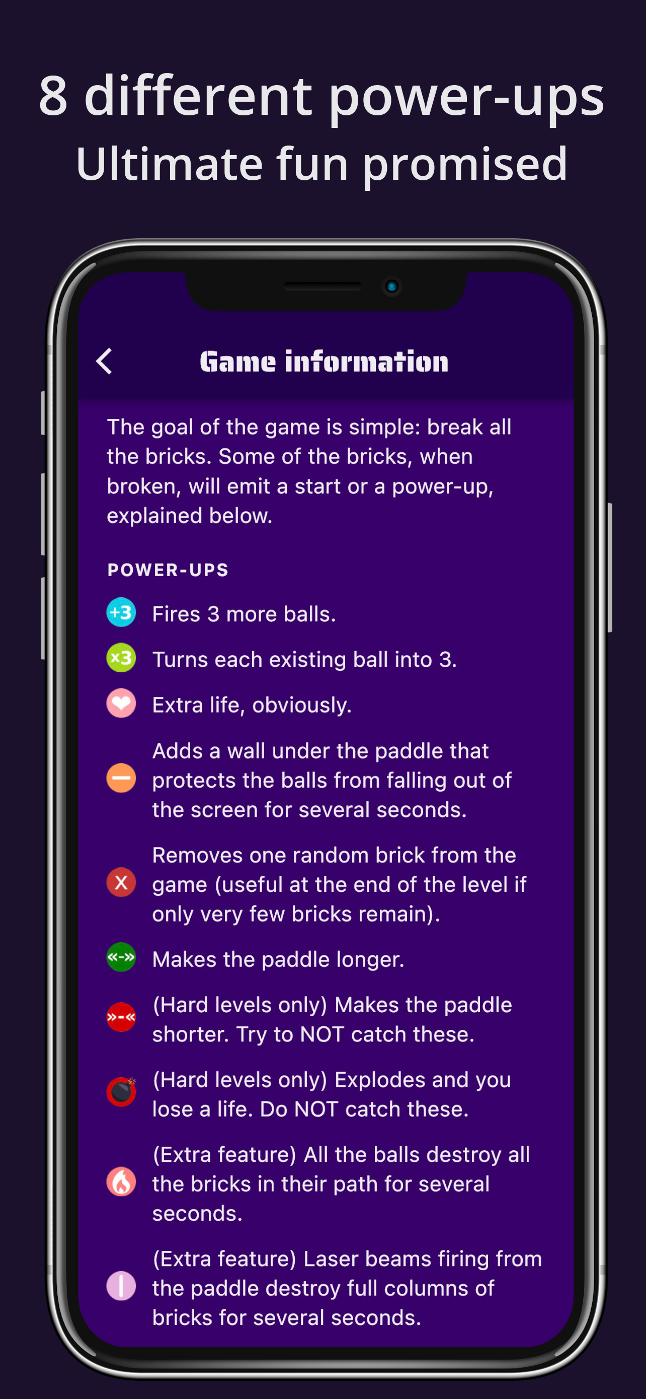 اسکرین شات 5 بازی Brick Mania: Fun Arcade Game