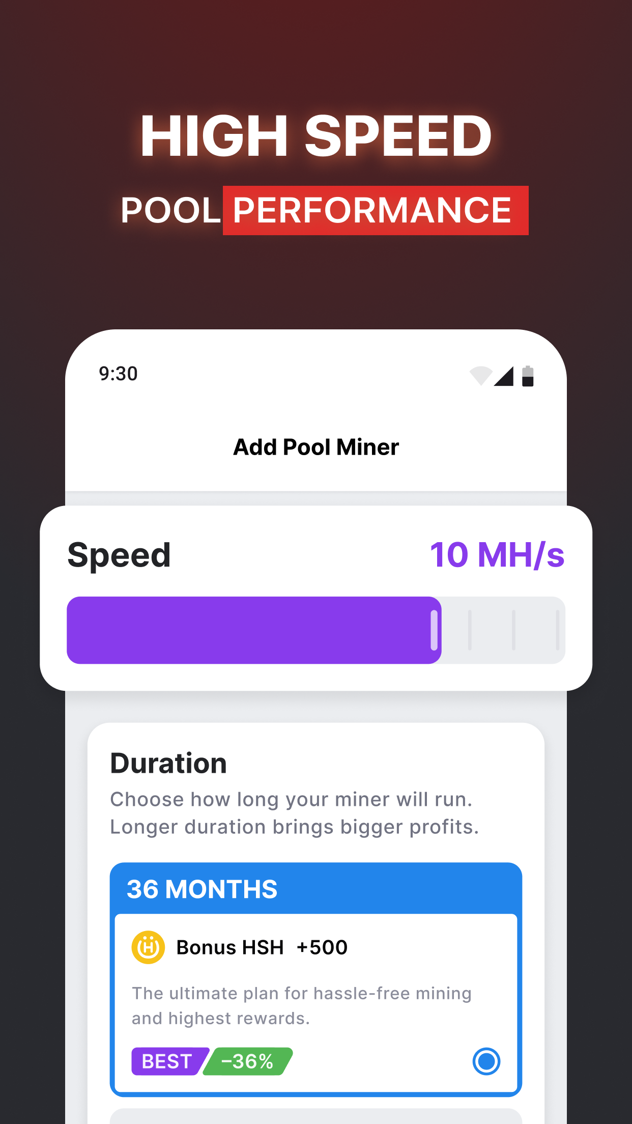 اسکرین شات 4 برنامه CT Pool: Crypto Mining App