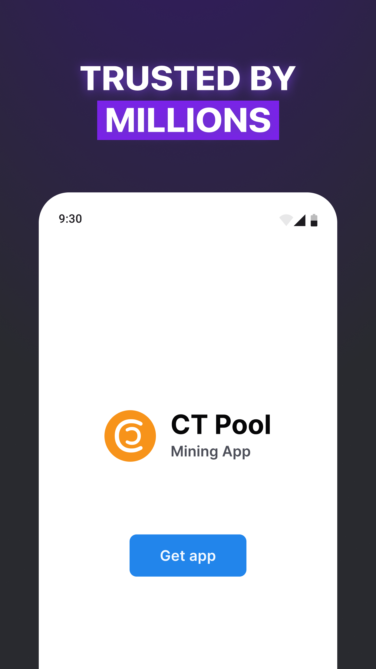 اسکرین شات 6 برنامه CT Pool: Crypto Mining App