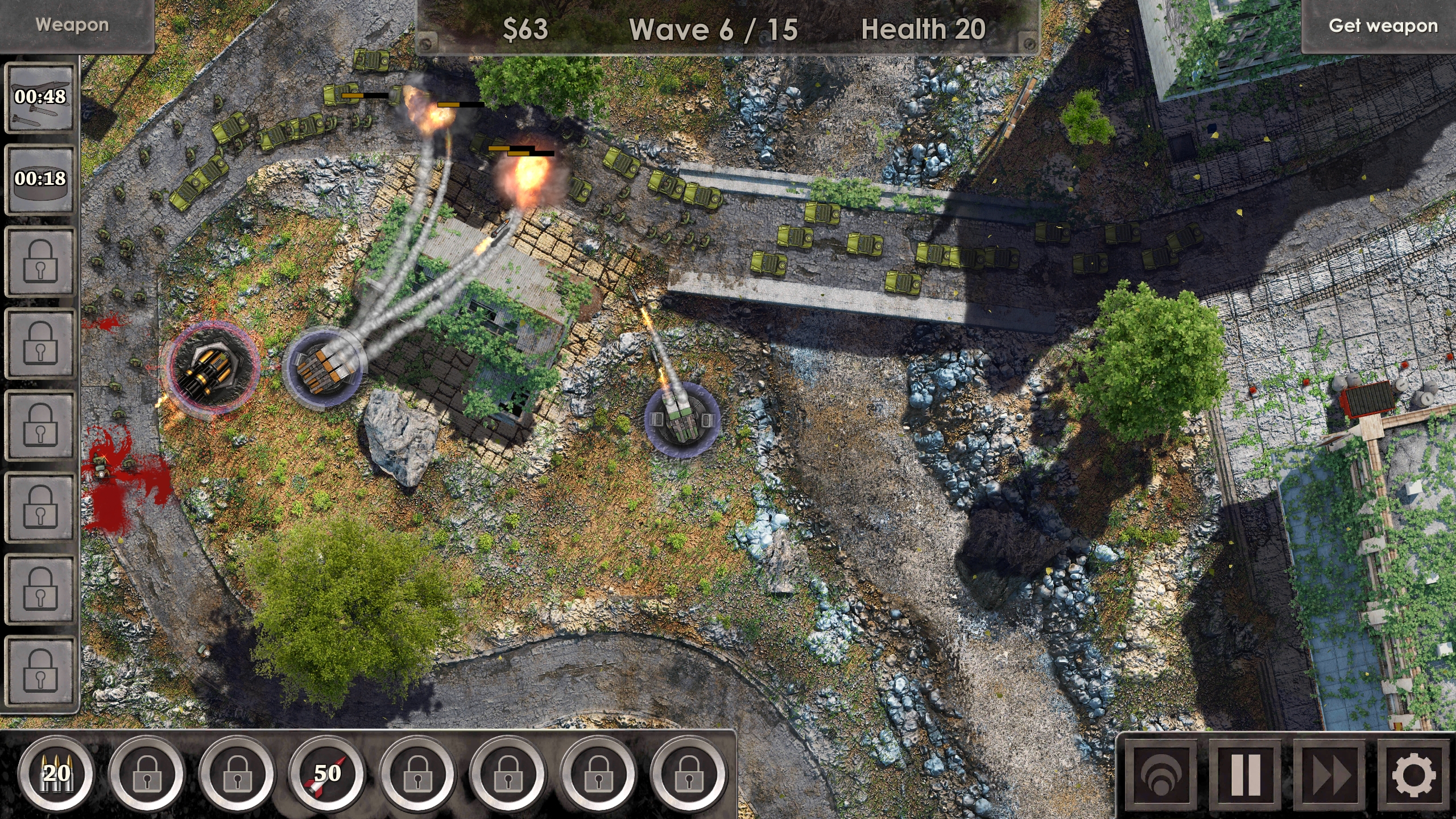 اسکرین شات 1 بازی Defense Zone 3 HD