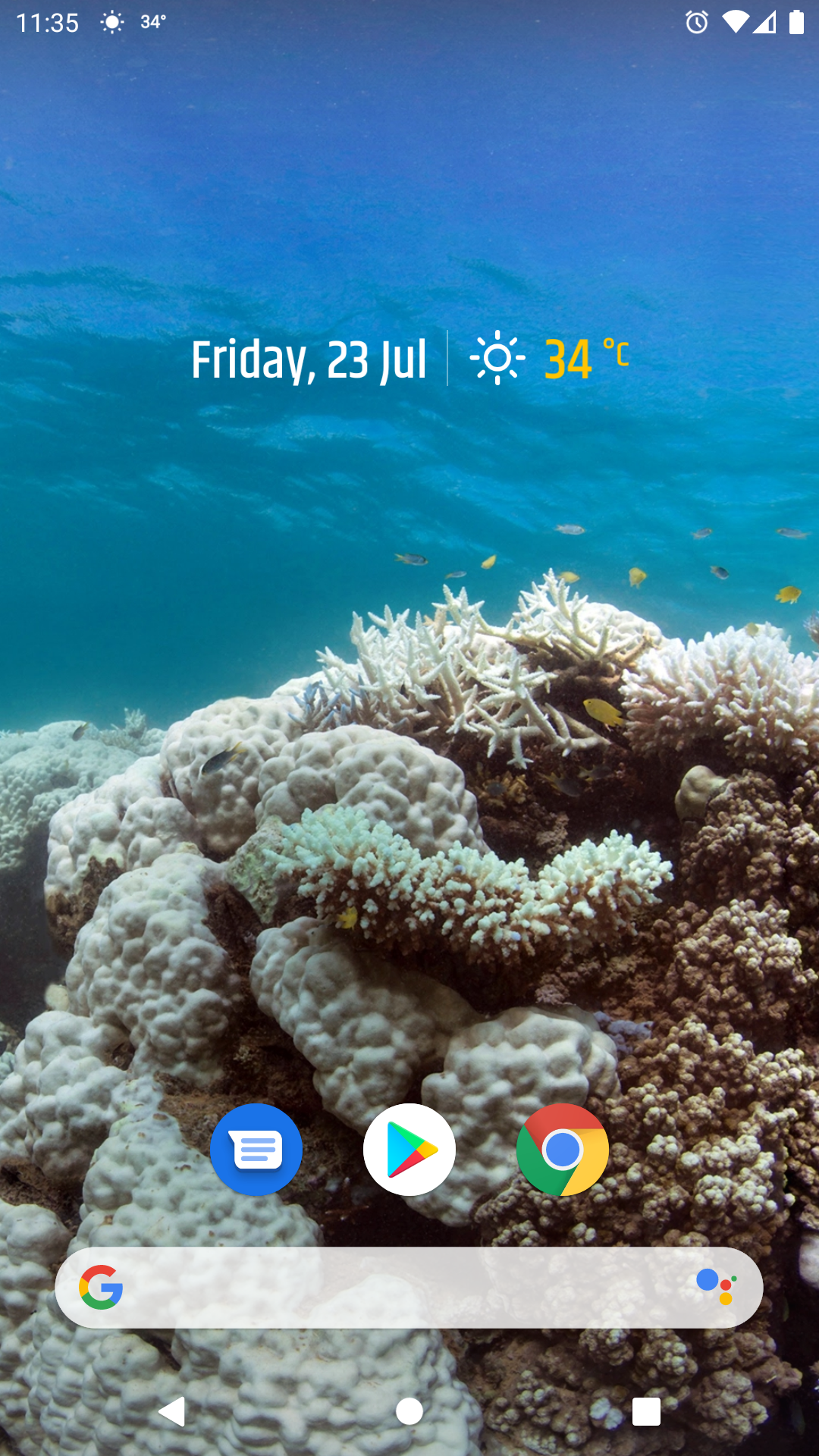 اسکرین شات 7 برنامه Simple weather & clock widget