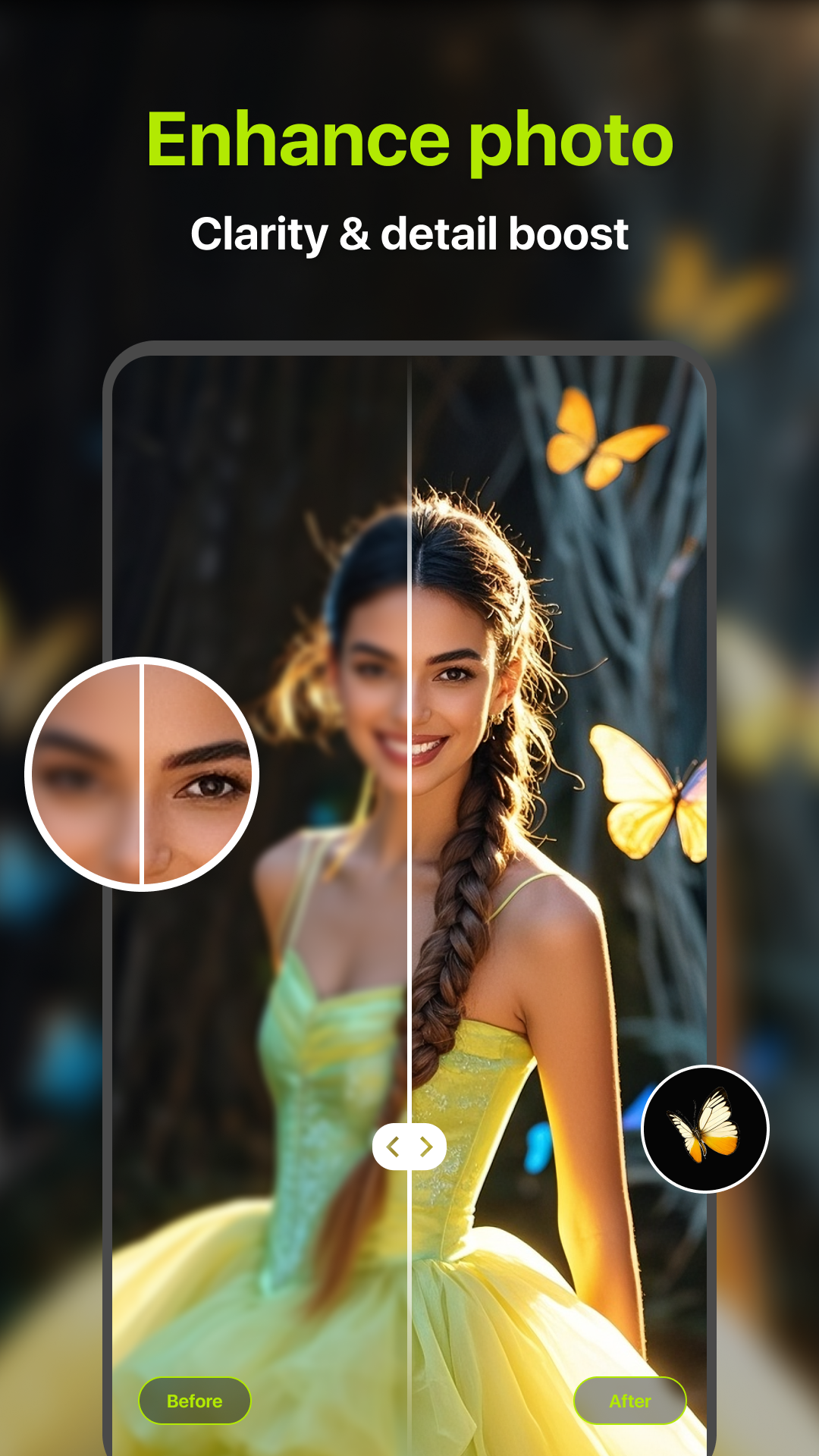 اسکرین شات 1 برنامه MagicFoto - AI Photo Editor
