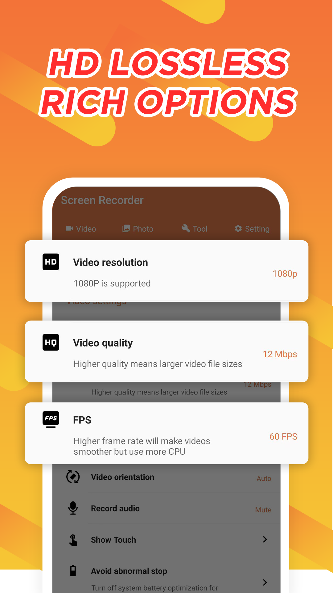 اسکرین شات 6 برنامه Screen Recorder