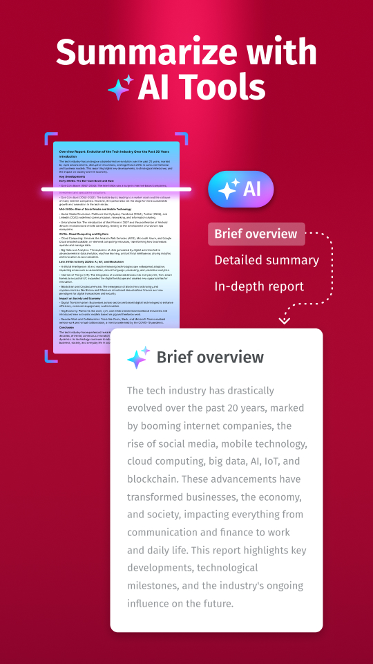 اسکرین شات 2 برنامه SwiftScan: Scan PDF Documents