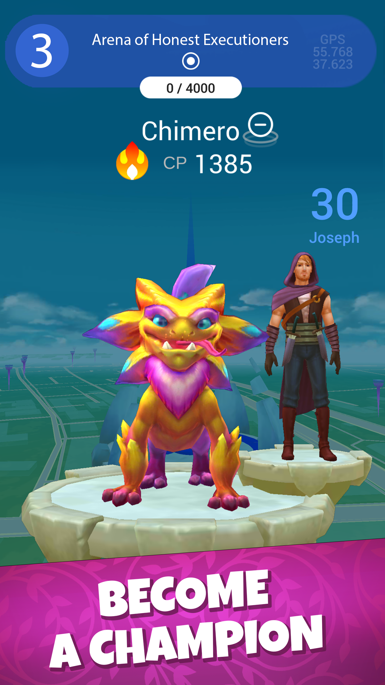 اسکرین شات 4 بازی Draconius GO: Catch a Dragon!