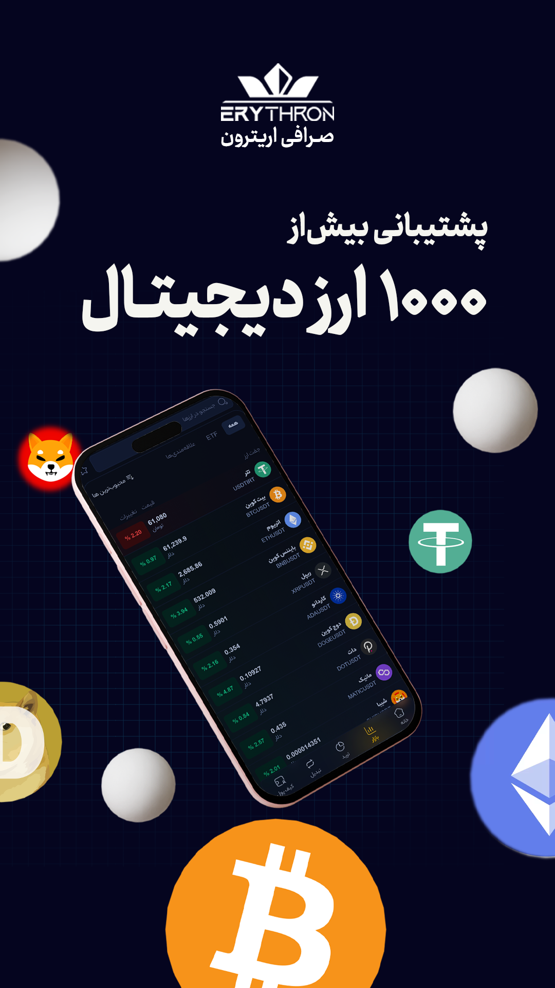 اسکرین شات 2 برنامه اریترون | Erythron