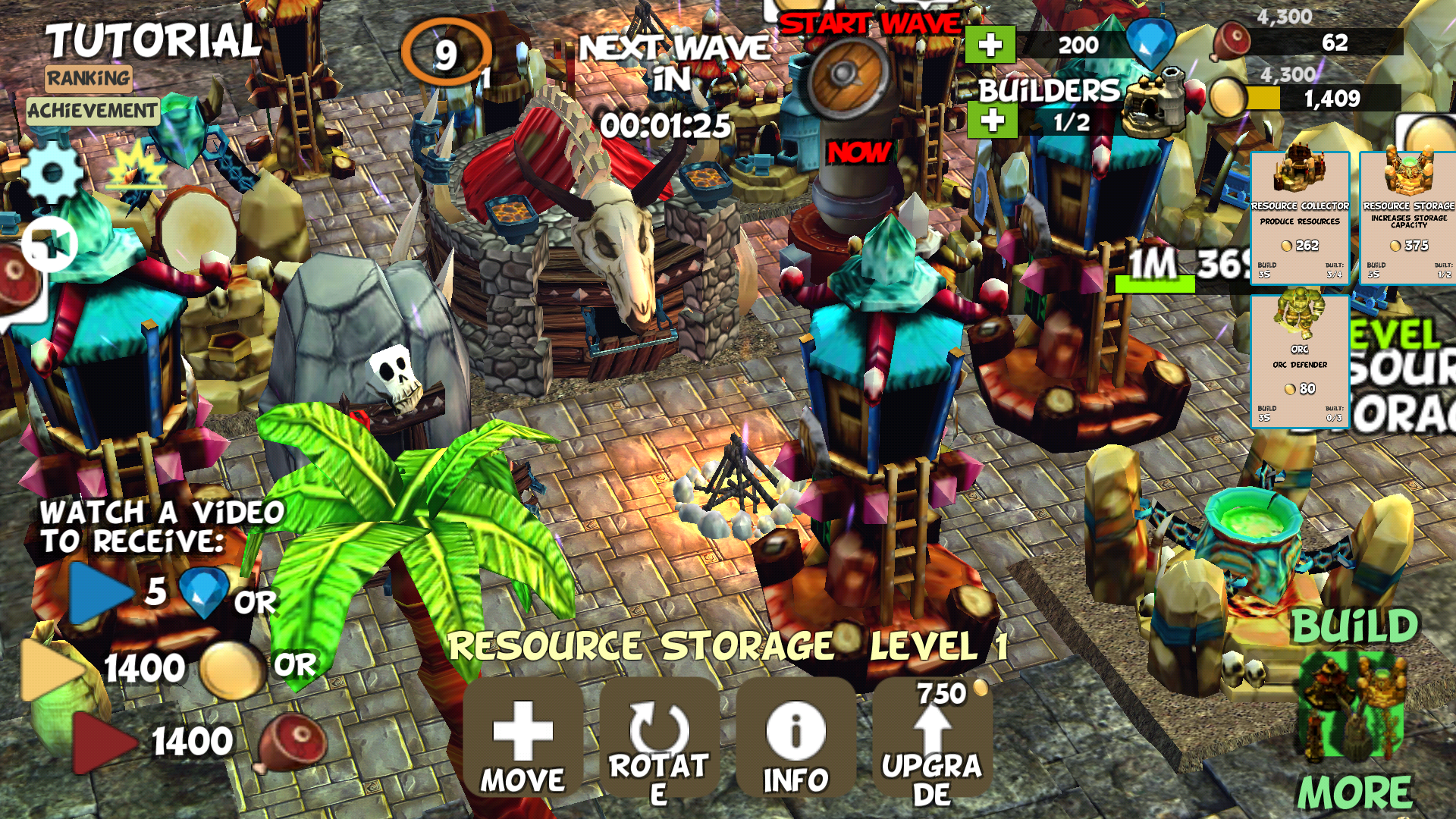 اسکرین شات 4 بازی Clash Of Orcs City Building