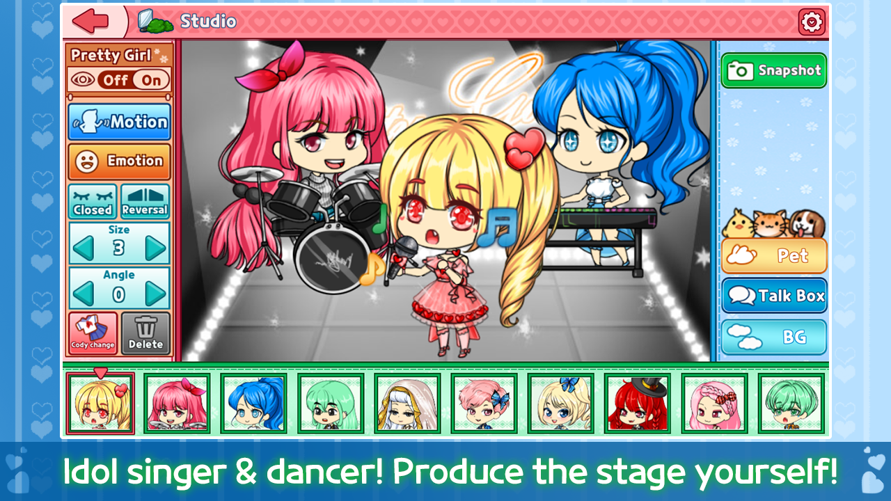 اسکرین شات 5 بازی My Prettygirl Story : Dress Up