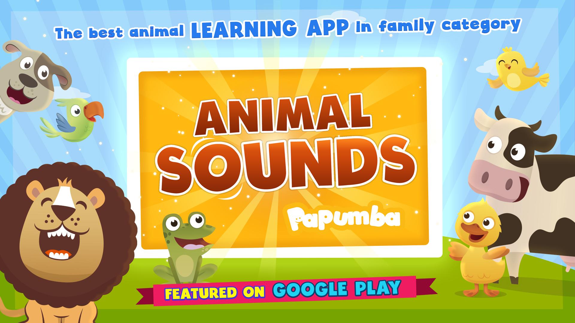 اسکرین شات 1 برنامه Animal Sounds