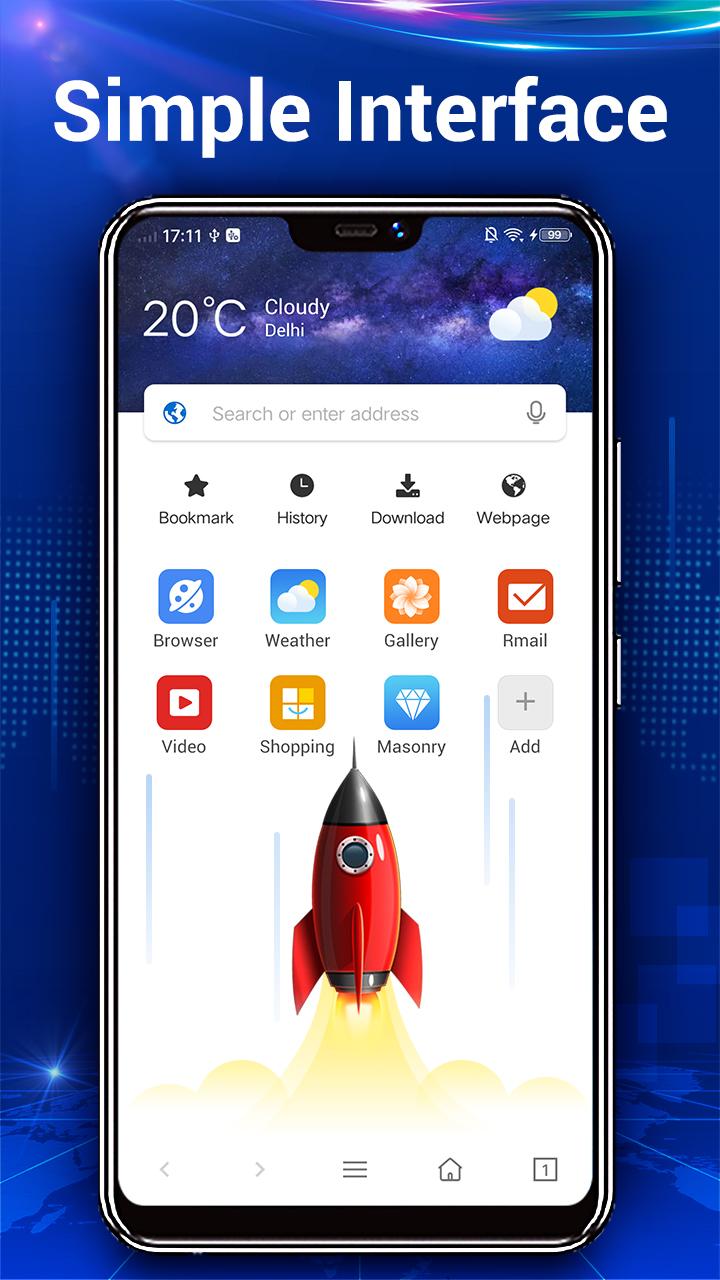 اسکرین شات 2 برنامه Web Browser & Web Explorer