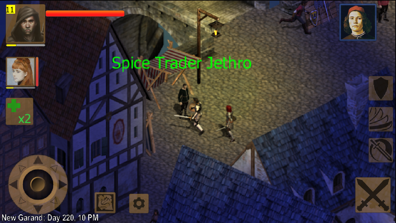 اسکرین شات 7 بازی Exiled Kingdoms RPG