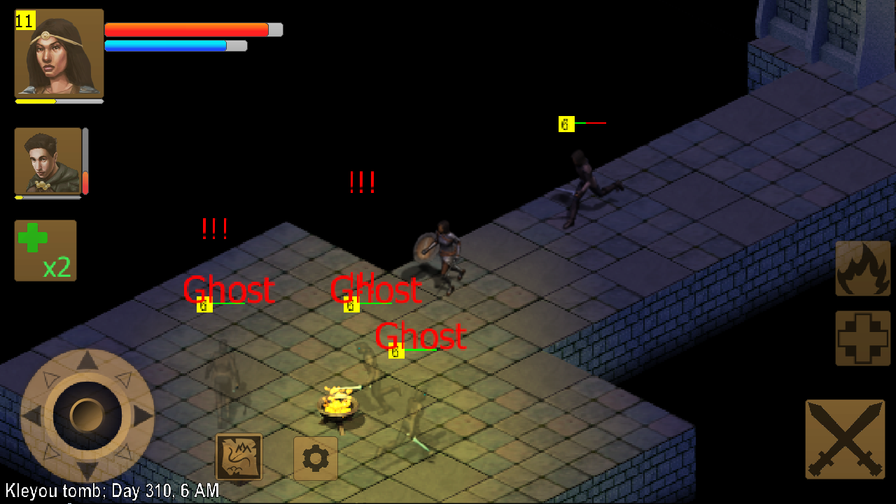اسکرین شات 6 بازی Exiled Kingdoms RPG