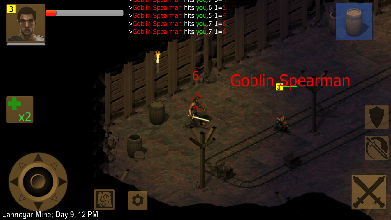 اسکرین شات 2 بازی Exiled Kingdoms RPG