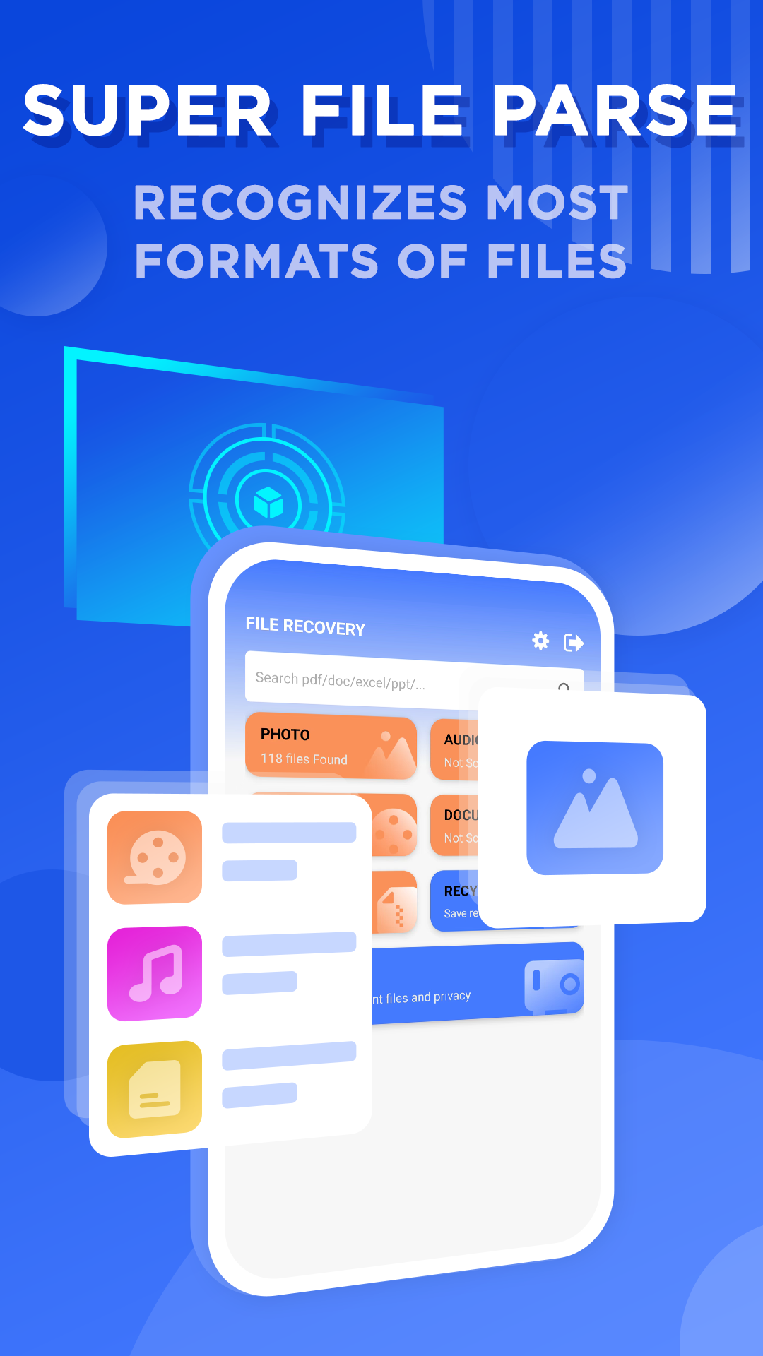 اسکرین شات 3 برنامه File Recovery - Restore Files