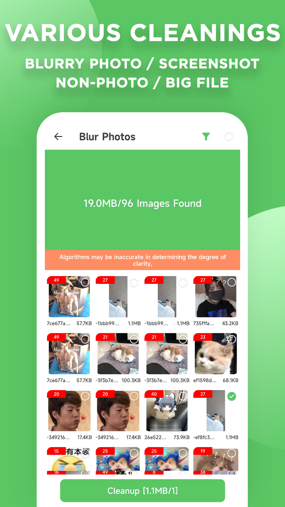 اسکرین شات 4 برنامه File Cleanup Expert