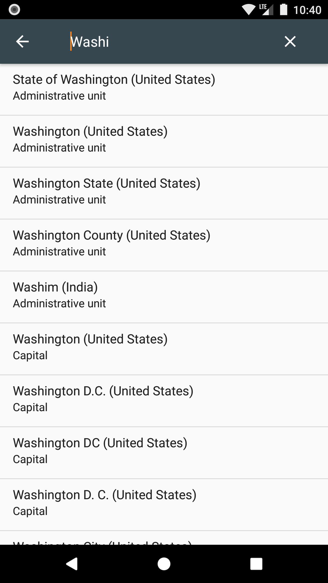 اسکرین شات 4 برنامه World Clock Widget
