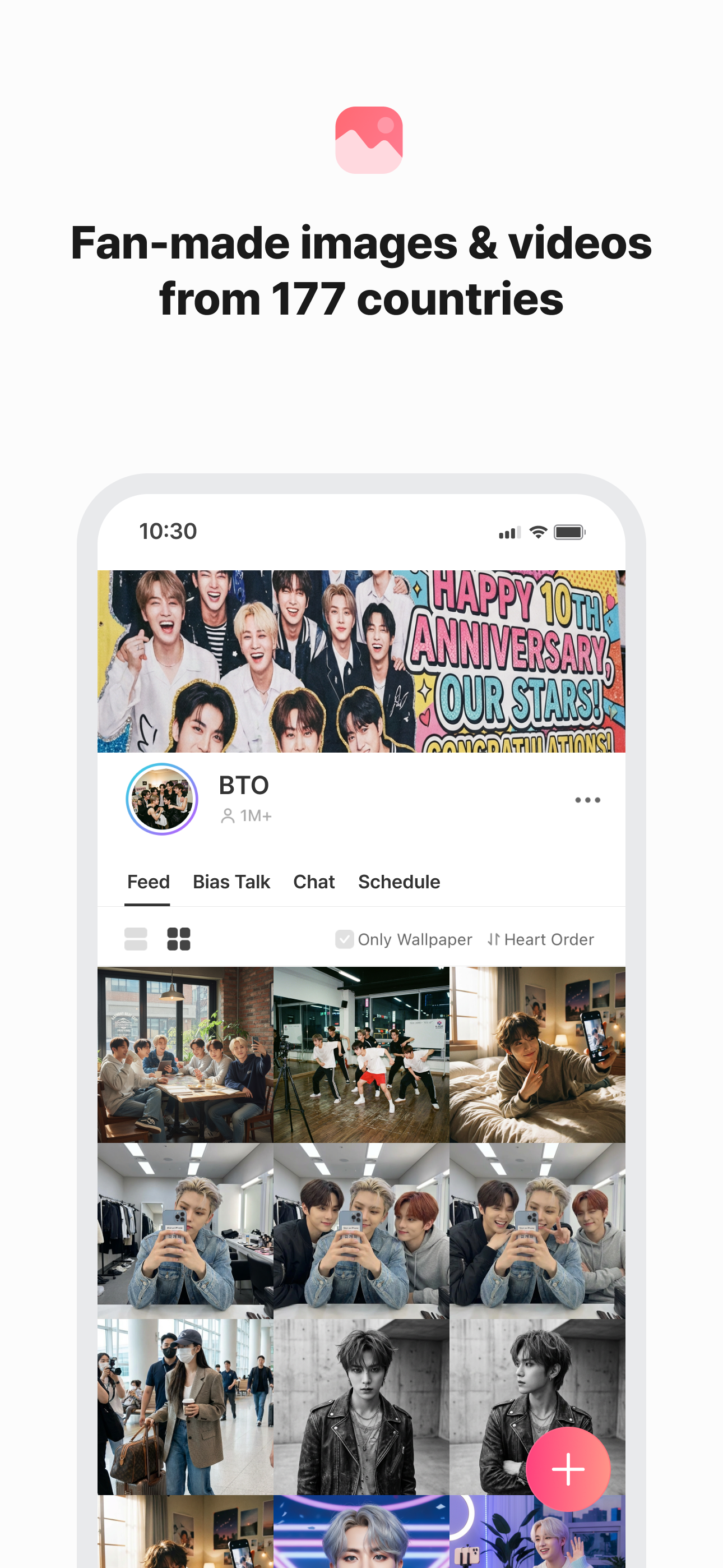 اسکرین شات 2 برنامه Kpop Idol Vote - CHOEAEDOL