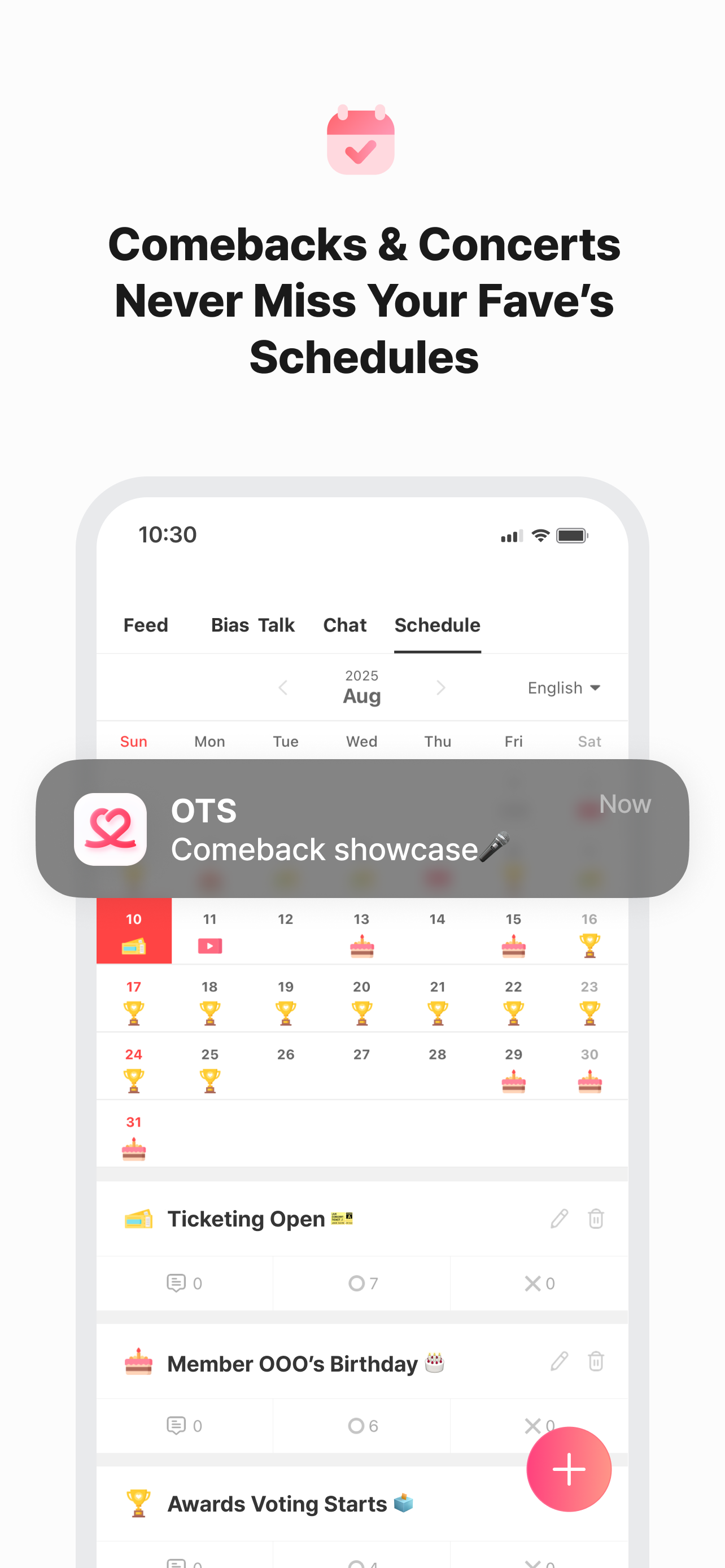 اسکرین شات 3 برنامه Kpop Idol Vote - CHOEAEDOL