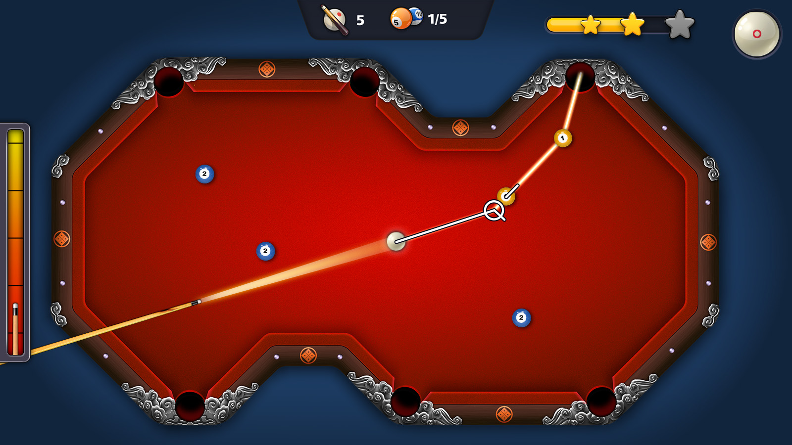 اسکرین شات 2 بازی Pool Trickshots Billiard