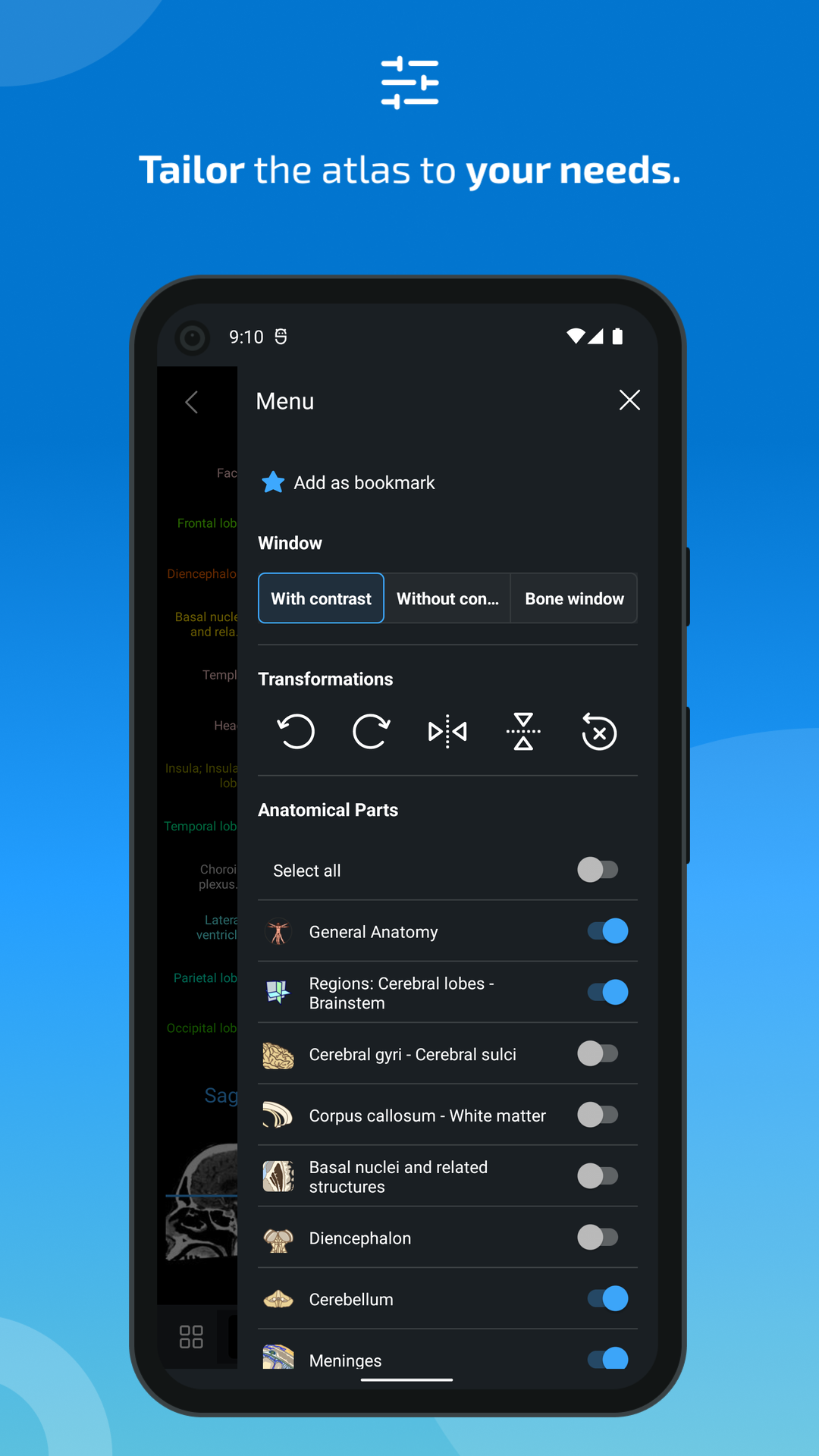 اسکرین شات 6 برنامه IMAIOS e-Anatomy