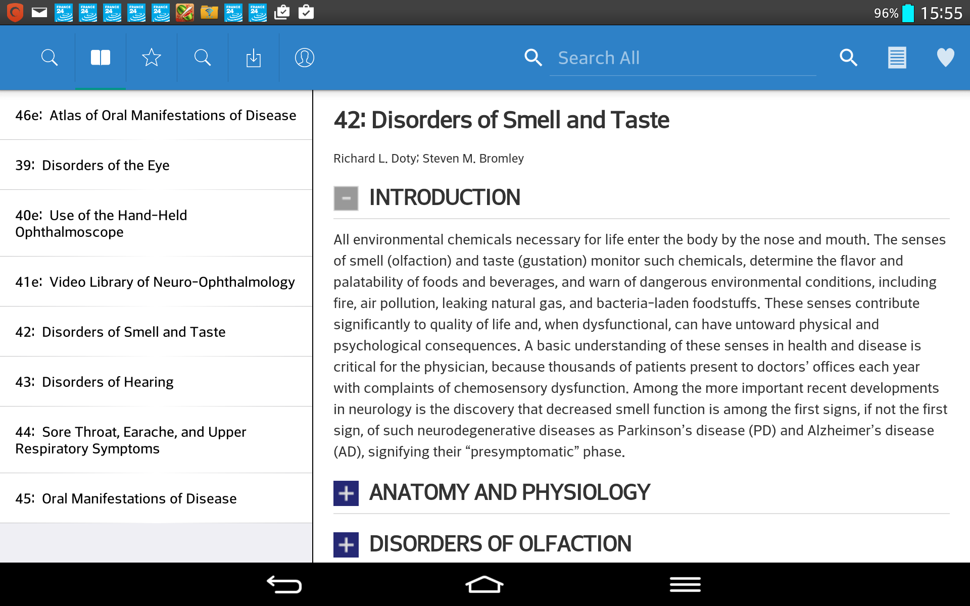 اسکرین شات 3 برنامه iMD - Medical Resources