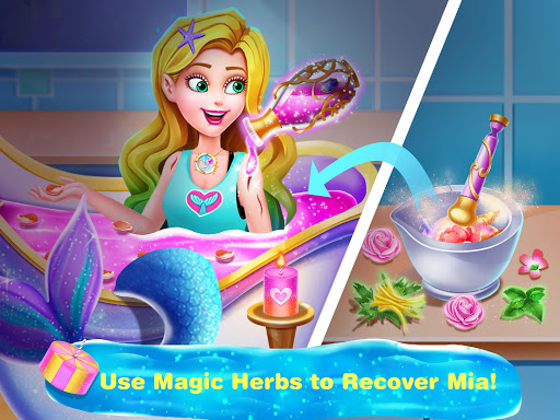 اسکرین شات 2 بازی Mermaid Secrets 41-Magic Proncess & Mystery Queens