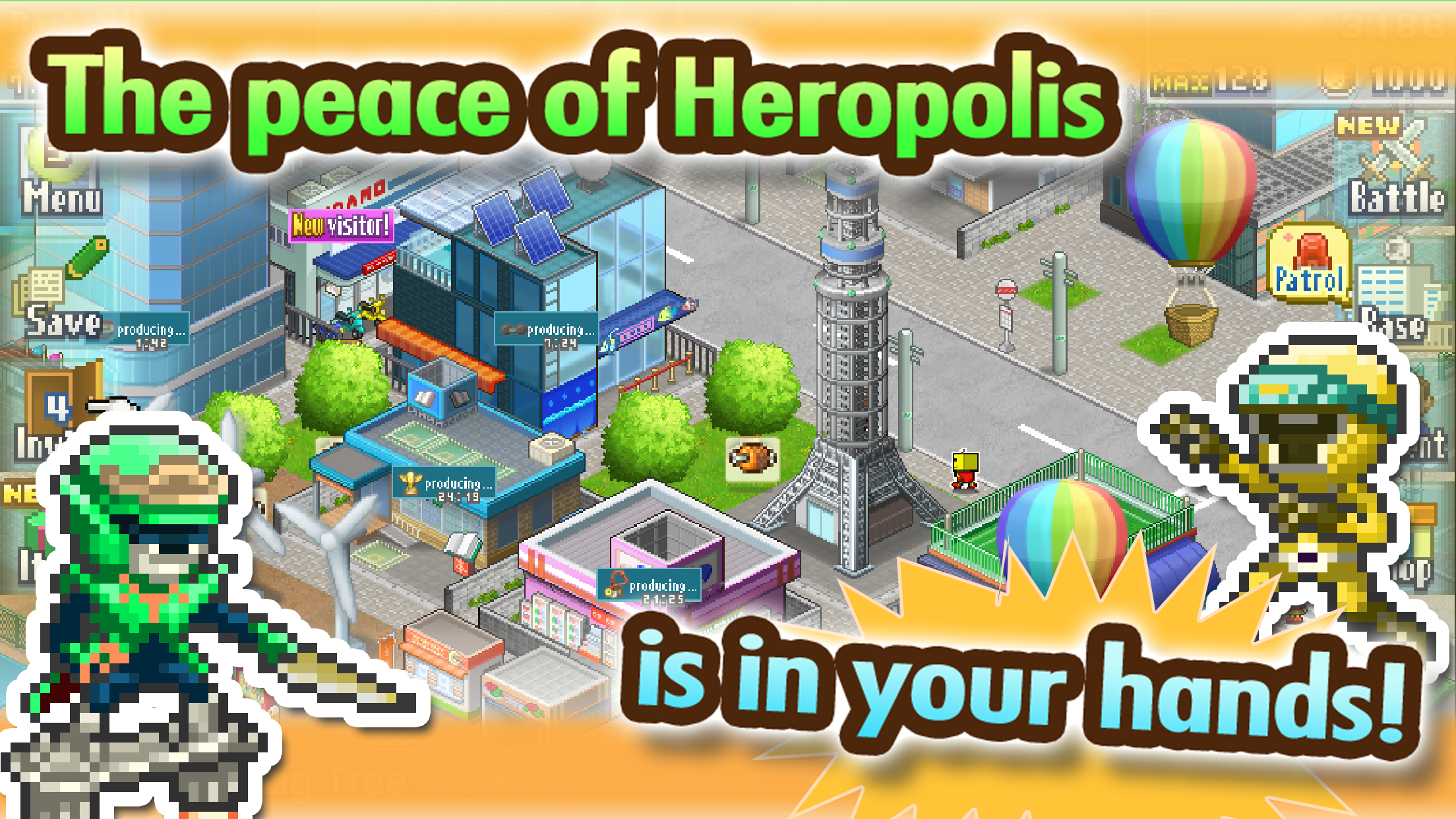 اسکرین شات 4 بازی Legends of Heropolis