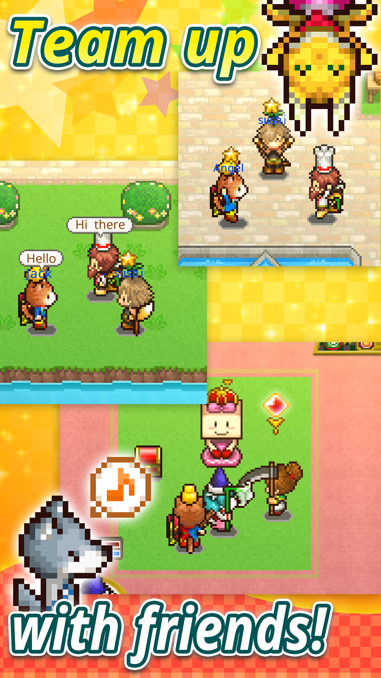 اسکرین شات 4 بازی Quest Town Saga