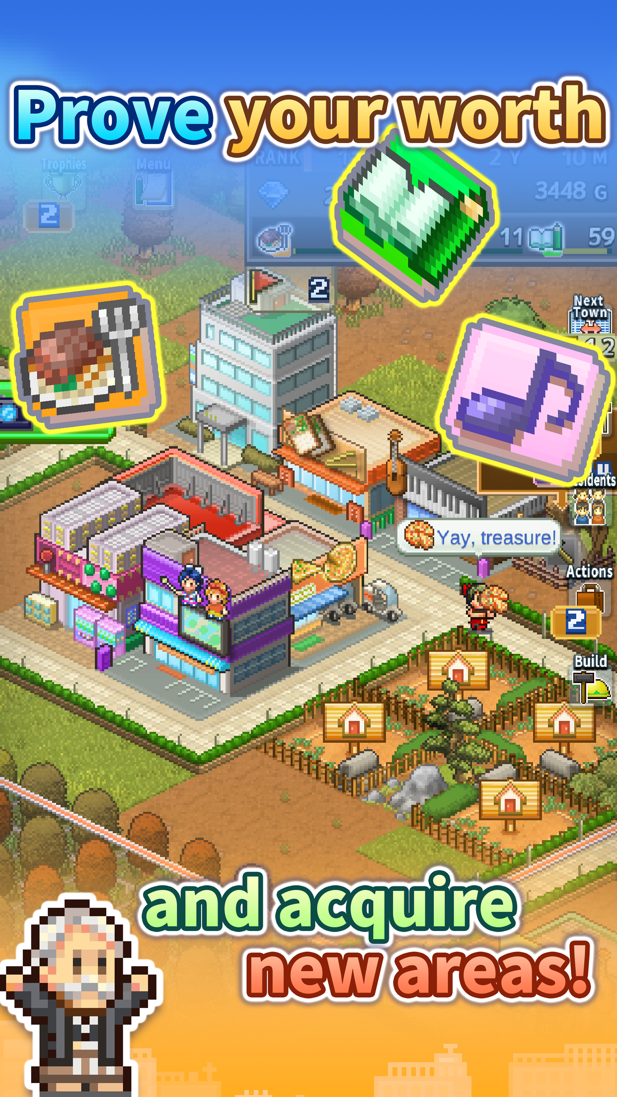 اسکرین شات 3 بازی Dream Town Story