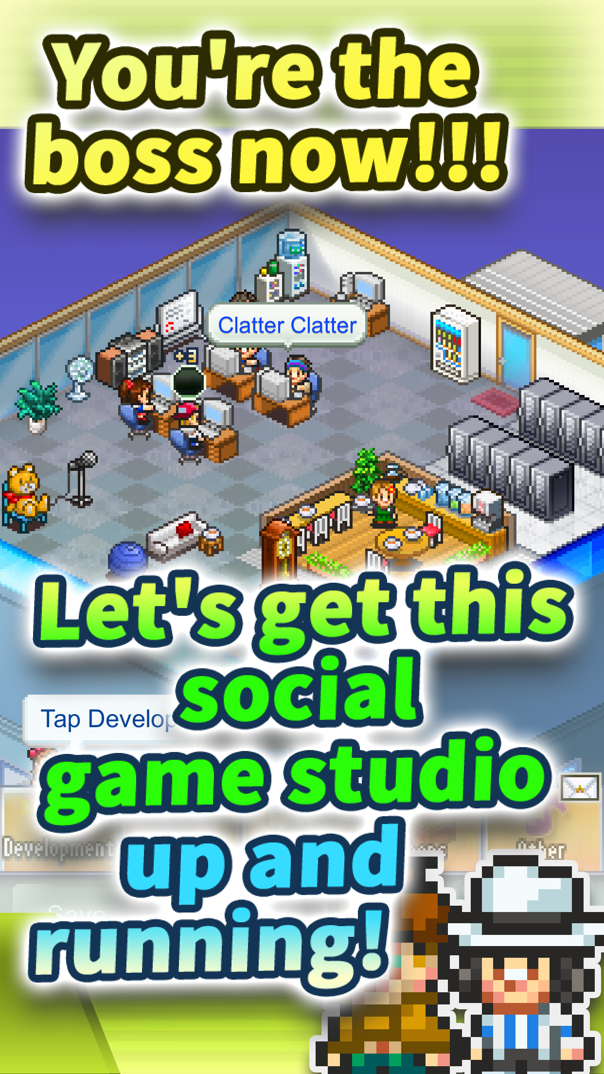 اسکرین شات 1 بازی Social Dev Story
