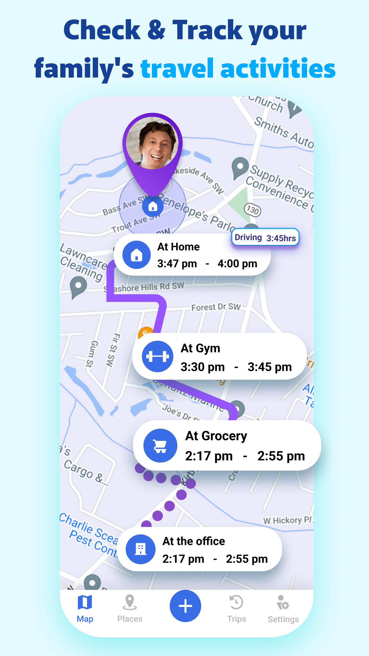 اسکرین شات 3 برنامه Connected: Locate Your Family