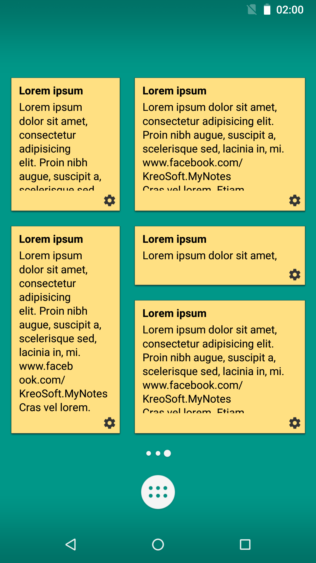 اسکرین شات 8 برنامه My Notes - Notepad