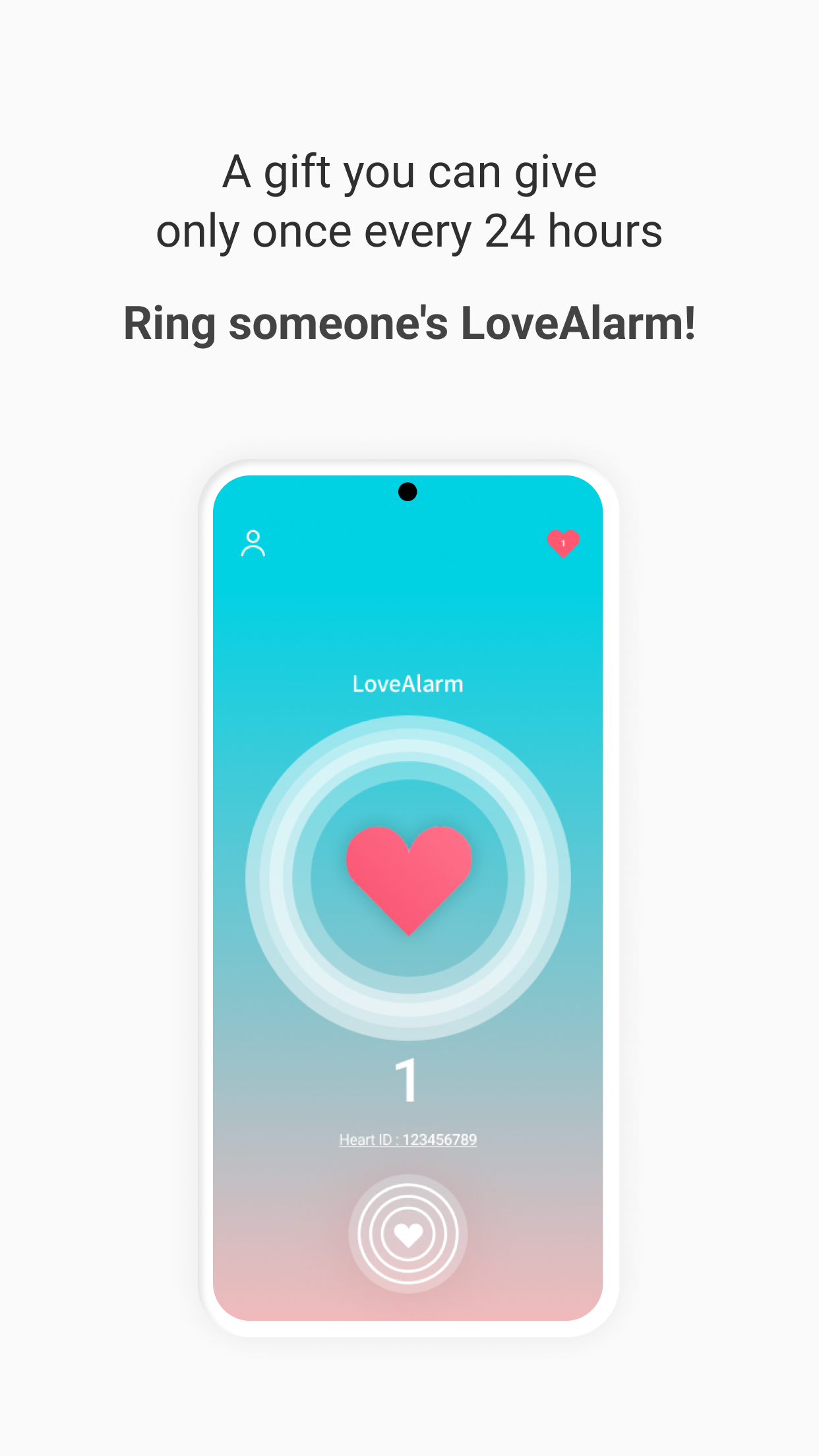اسکرین شات 3 برنامه LoveAlarm - 좋아하면 울리는 공식앱
